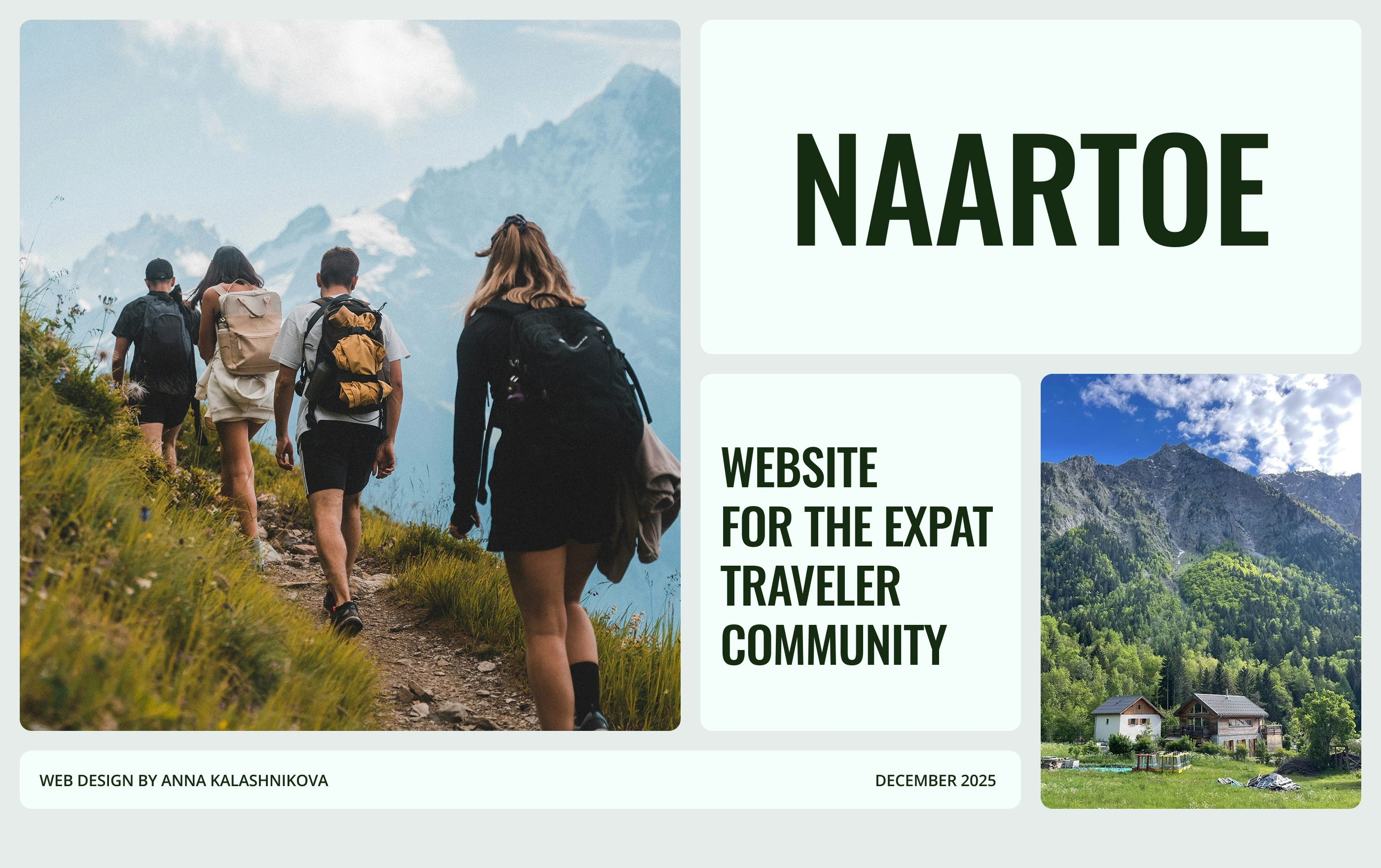 Naartoe-website — Изображение №1 — Интерфейсы на Dprofile