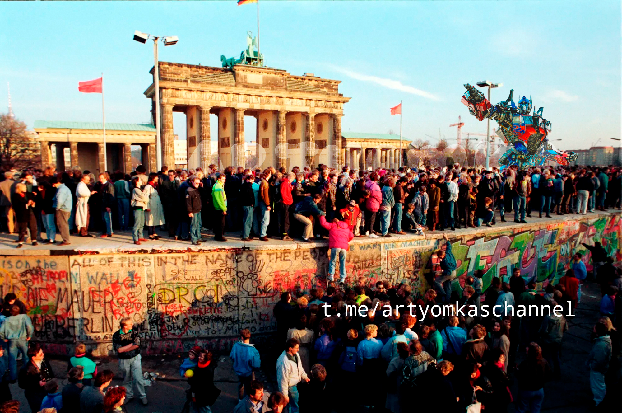 Исторический коллаж с трансформерами — Изображение №4 — Иллюстрация, Графика на Dprofile