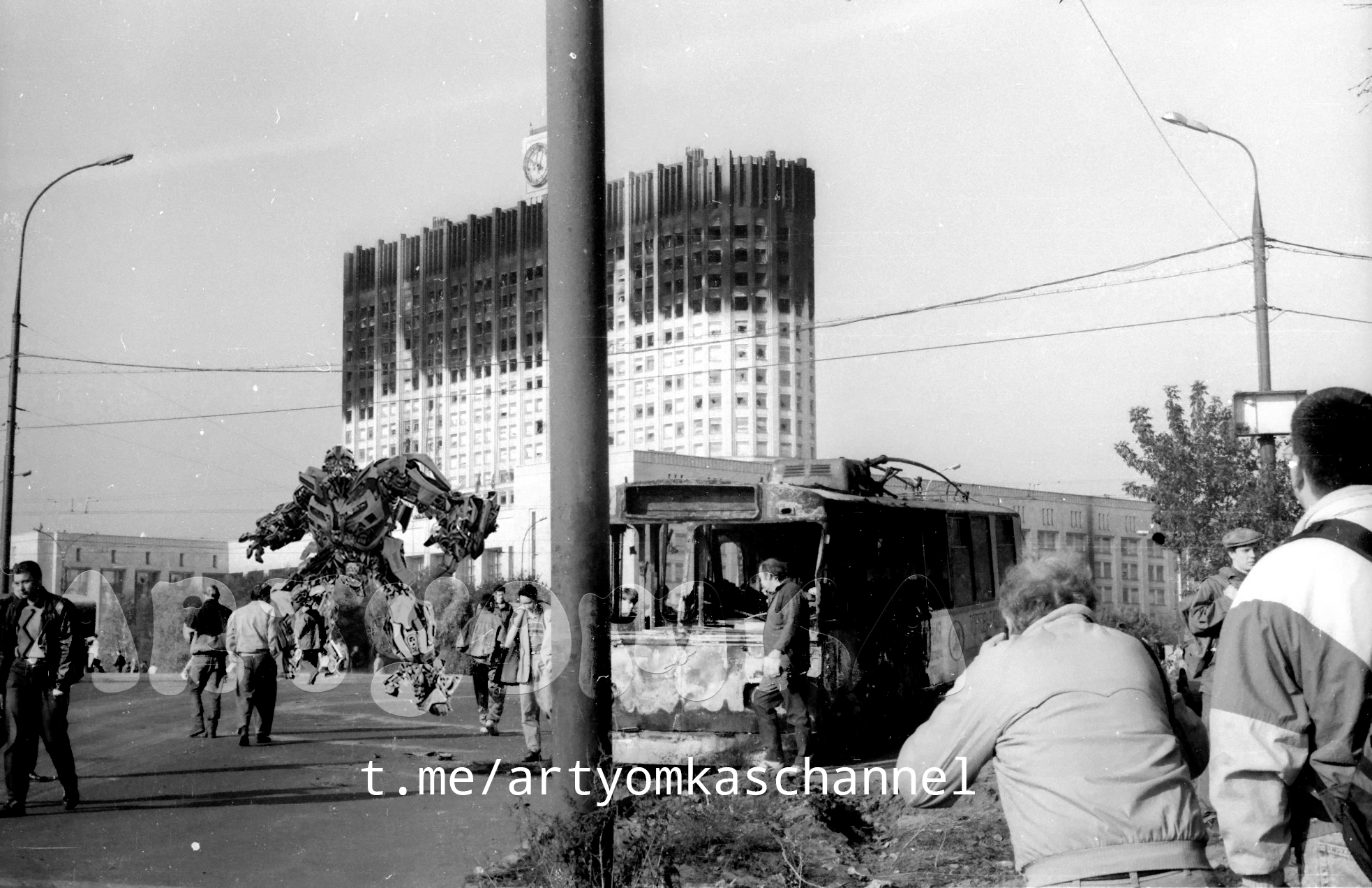 Исторический коллаж с трансформерами — Изображение №1 — Иллюстрация, Графика на Dprofile