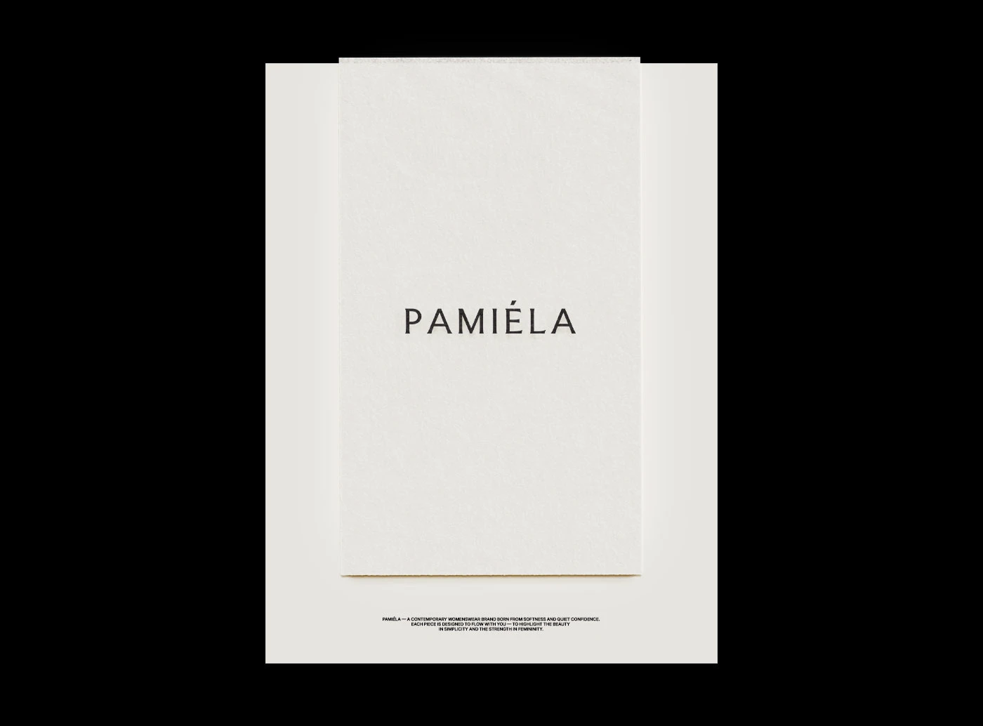 PAMIÉLA — Visual Identity — Изображение №3 — Брендинг на Dprofile