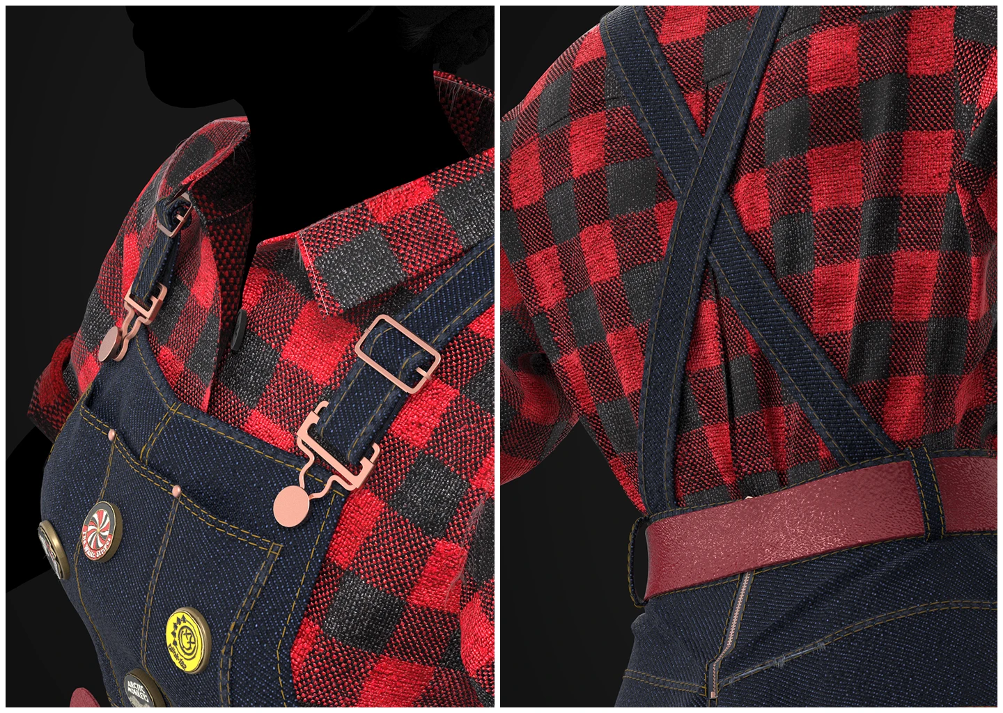 3D clothing concept / girl 2000 — Изображение №2 — 3D на Dprofile