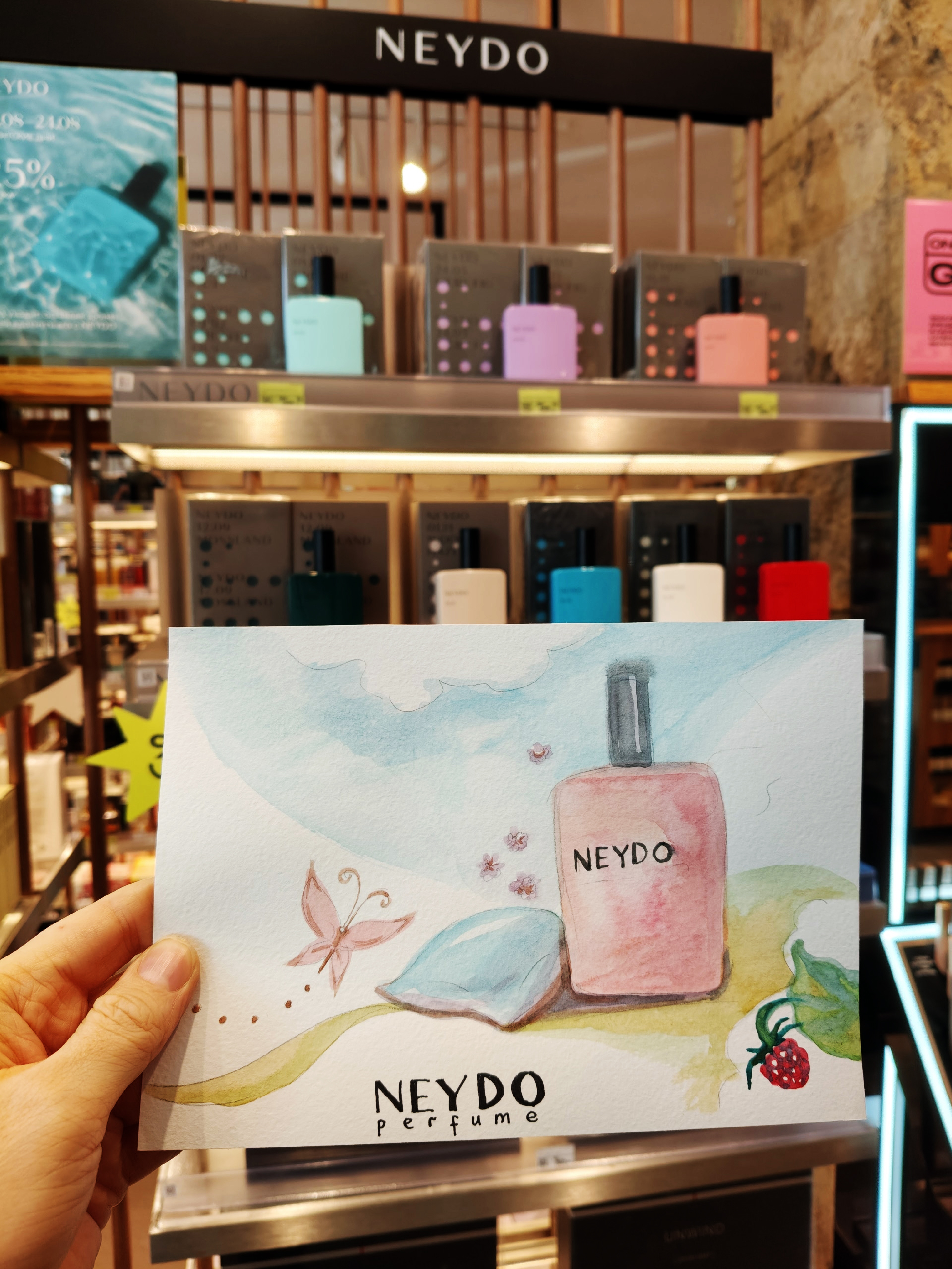 EVENT-иллюстрации в клиентский день. Парфюм Neydo — Изображение №14 — Иллюстрация на Dprofile