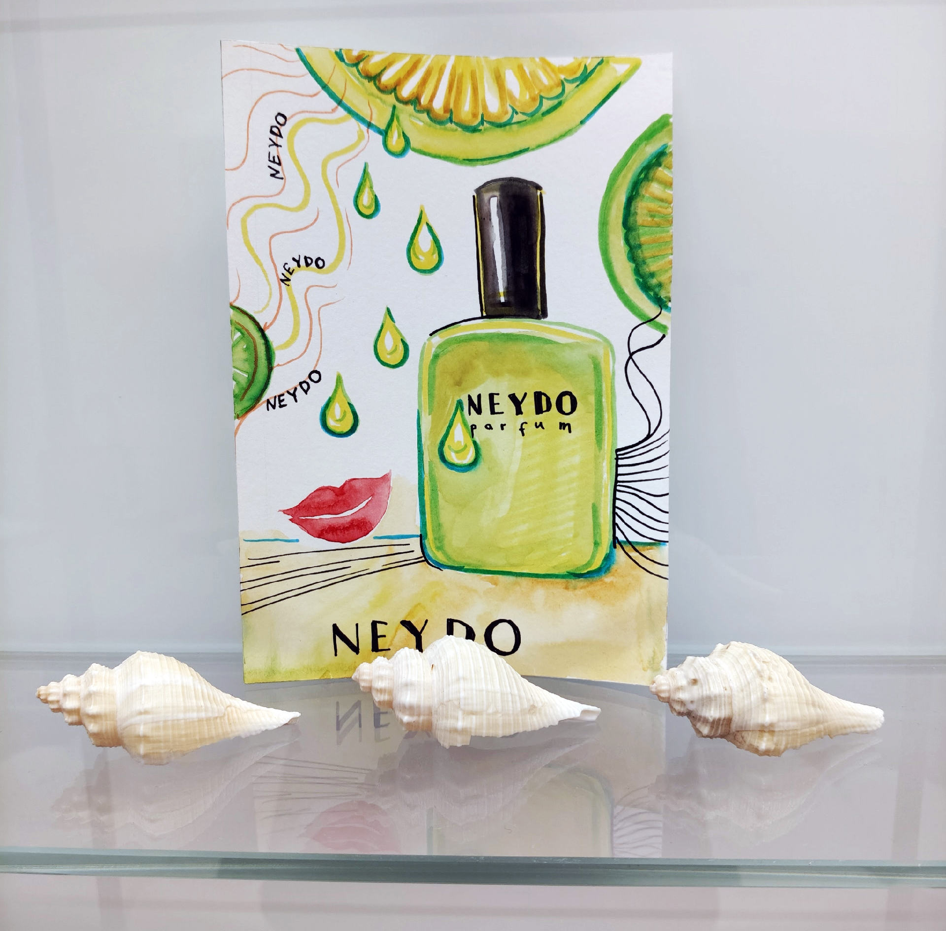 EVENT-иллюстрации в клиентский день. Парфюм Neydo — Изображение №13 — Иллюстрация на Dprofile