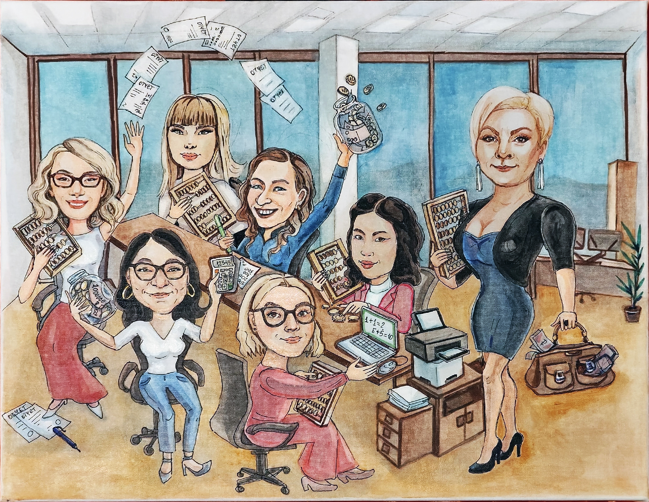 ШАРЖИ ПО ФОТО — Изображение №4 — Иллюстрация на Dprofile