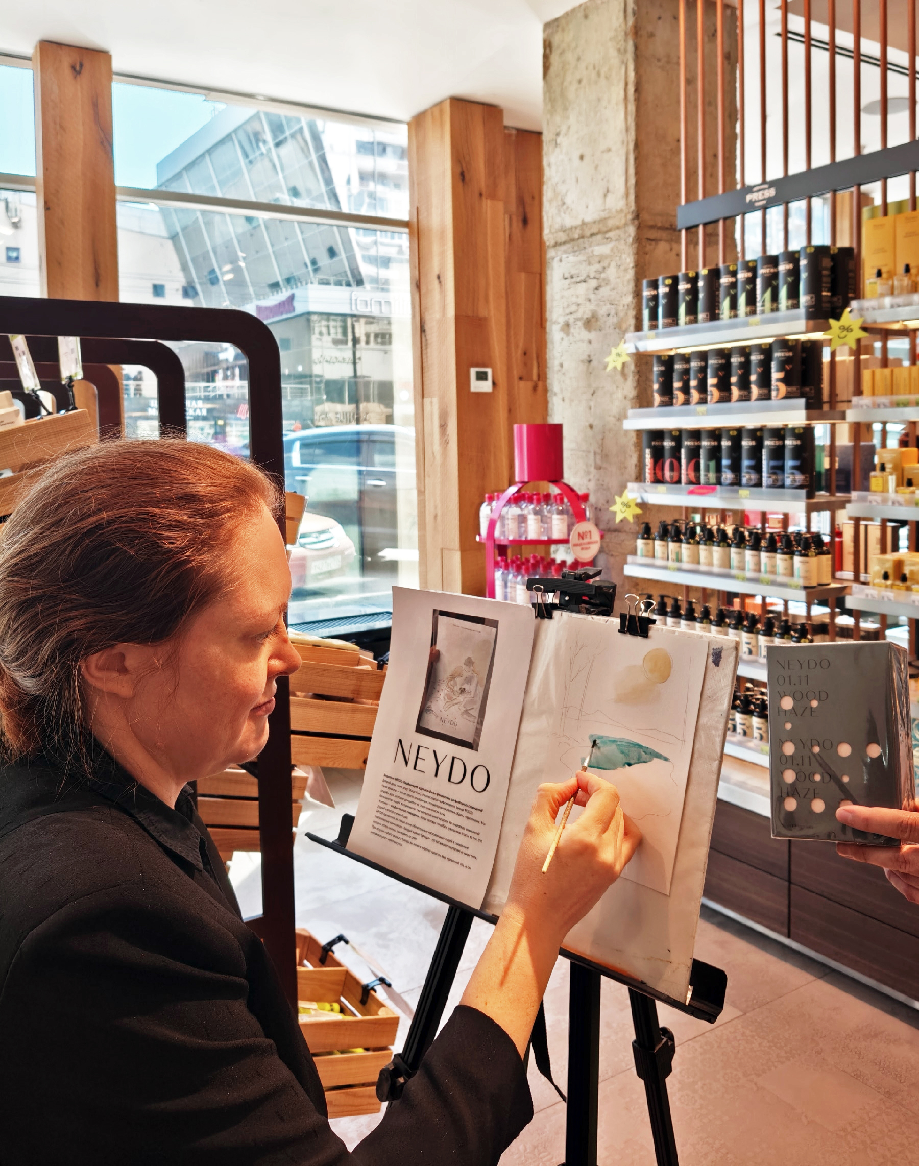 EVENT-иллюстрации в клиентский день. Парфюм Neydo — Изображение №2 — Иллюстрация на Dprofile