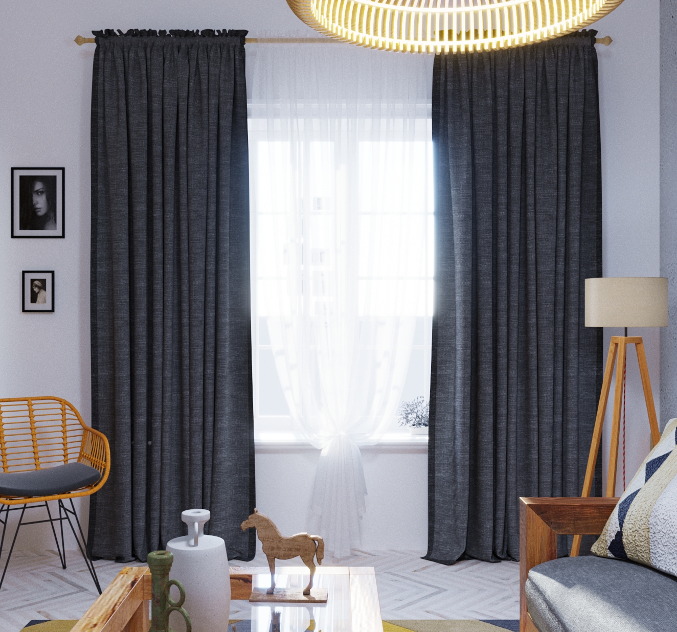 Визуализация комплекта штор — Изображение №8 — 3D на Dprofile