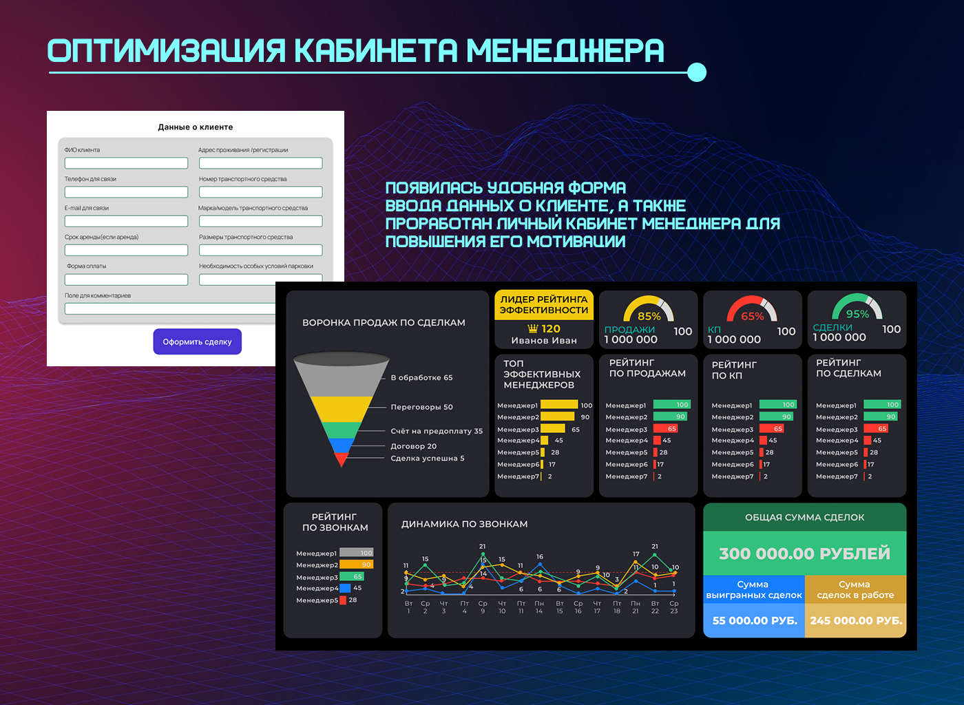 Редизайн личного кабинета менеджера по продажам недвижимости — Изображение №10 — Интерфейсы на Dprofile