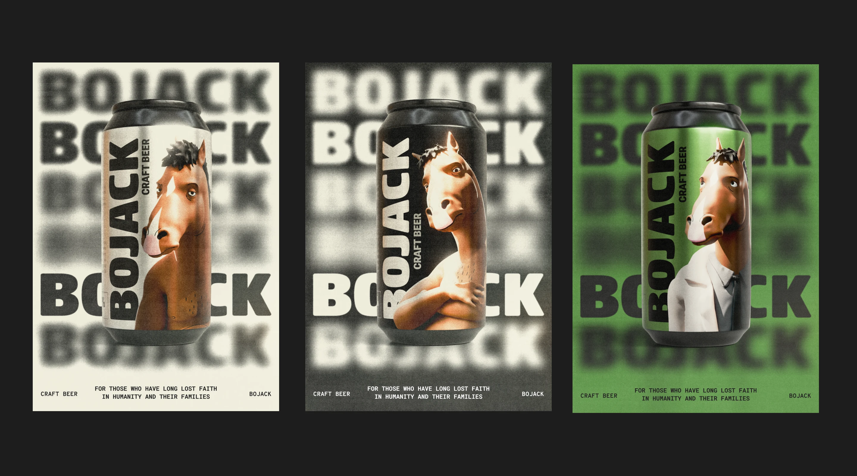 BOJACK │ Concept Of Craft Beer — Изображение №4 — Брендинг, 3D на Dprofile