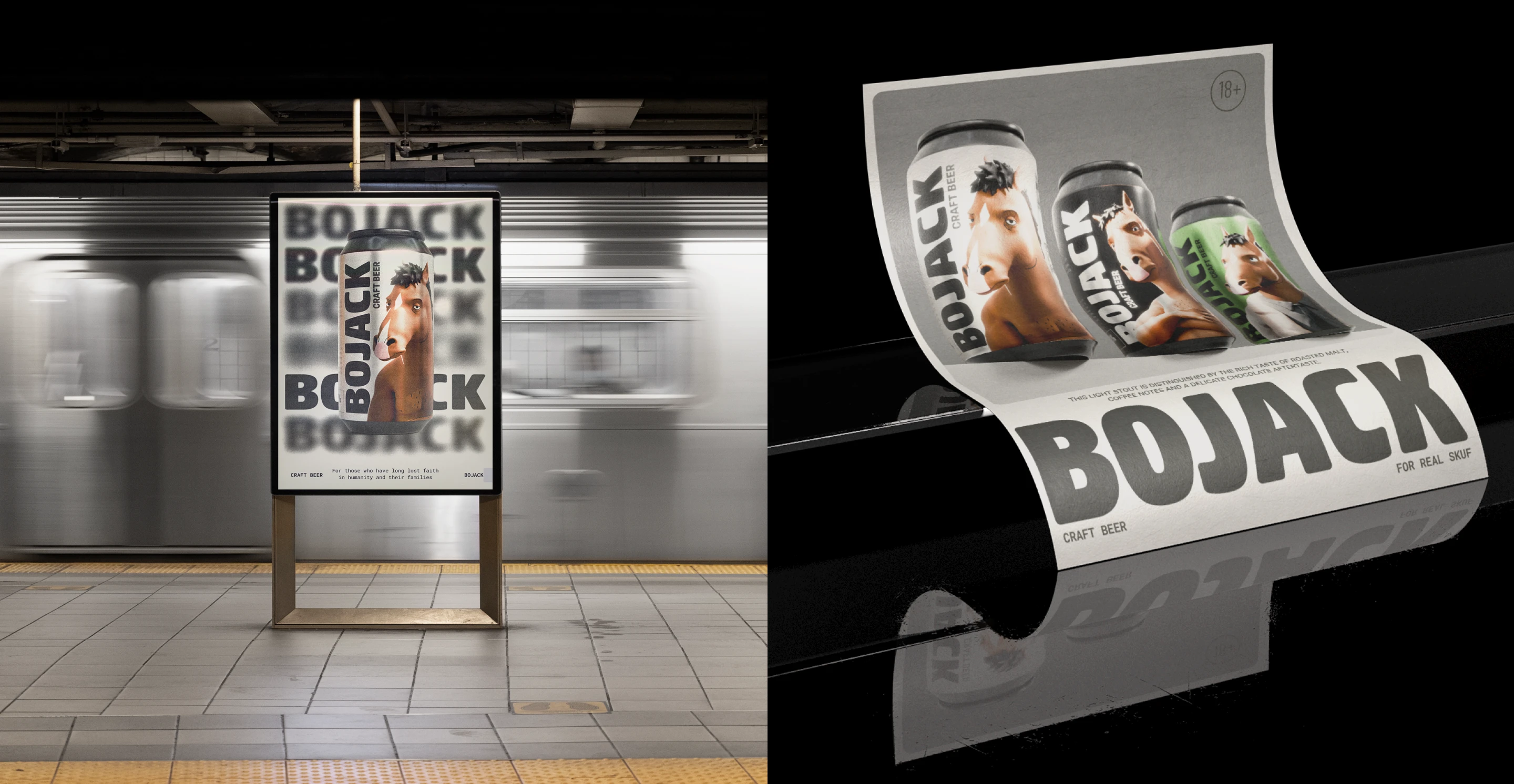 BOJACK │ Concept Of Craft Beer — Изображение №8 — Брендинг, 3D на Dprofile