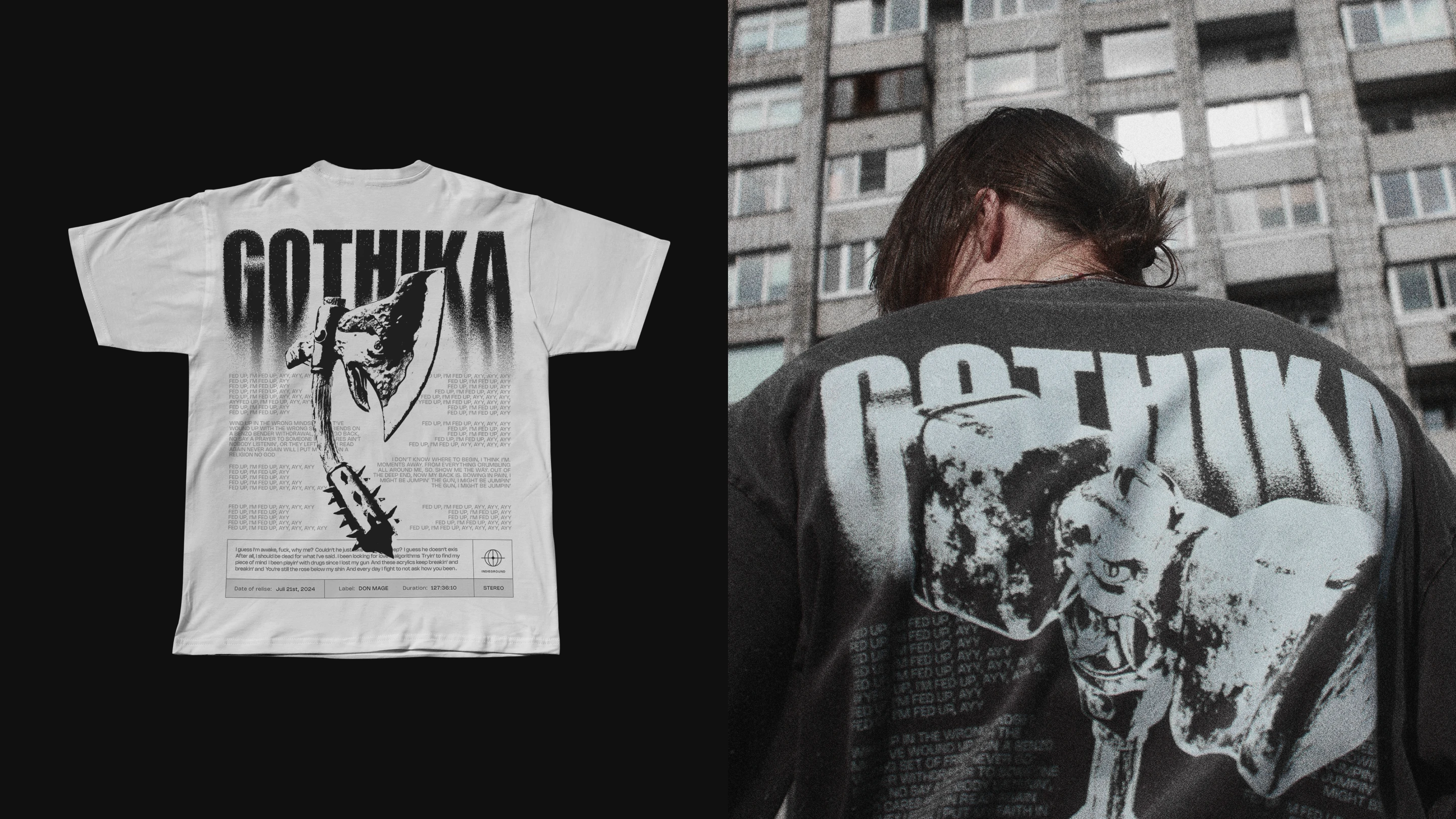 GOTHIKA | Dark Music Festival — Изображение №7 — Брендинг, 3D на Dprofile