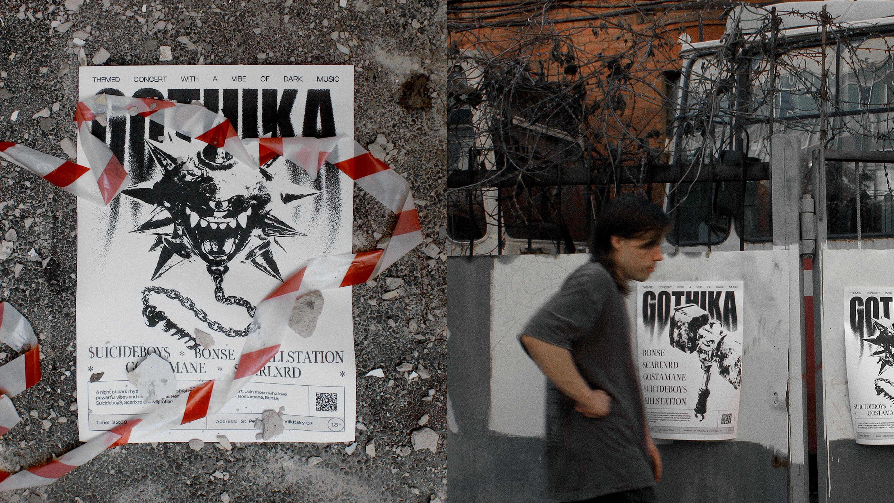 GOTHIKA | Dark Music Festival — Изображение №2 — Брендинг, 3D на Dprofile