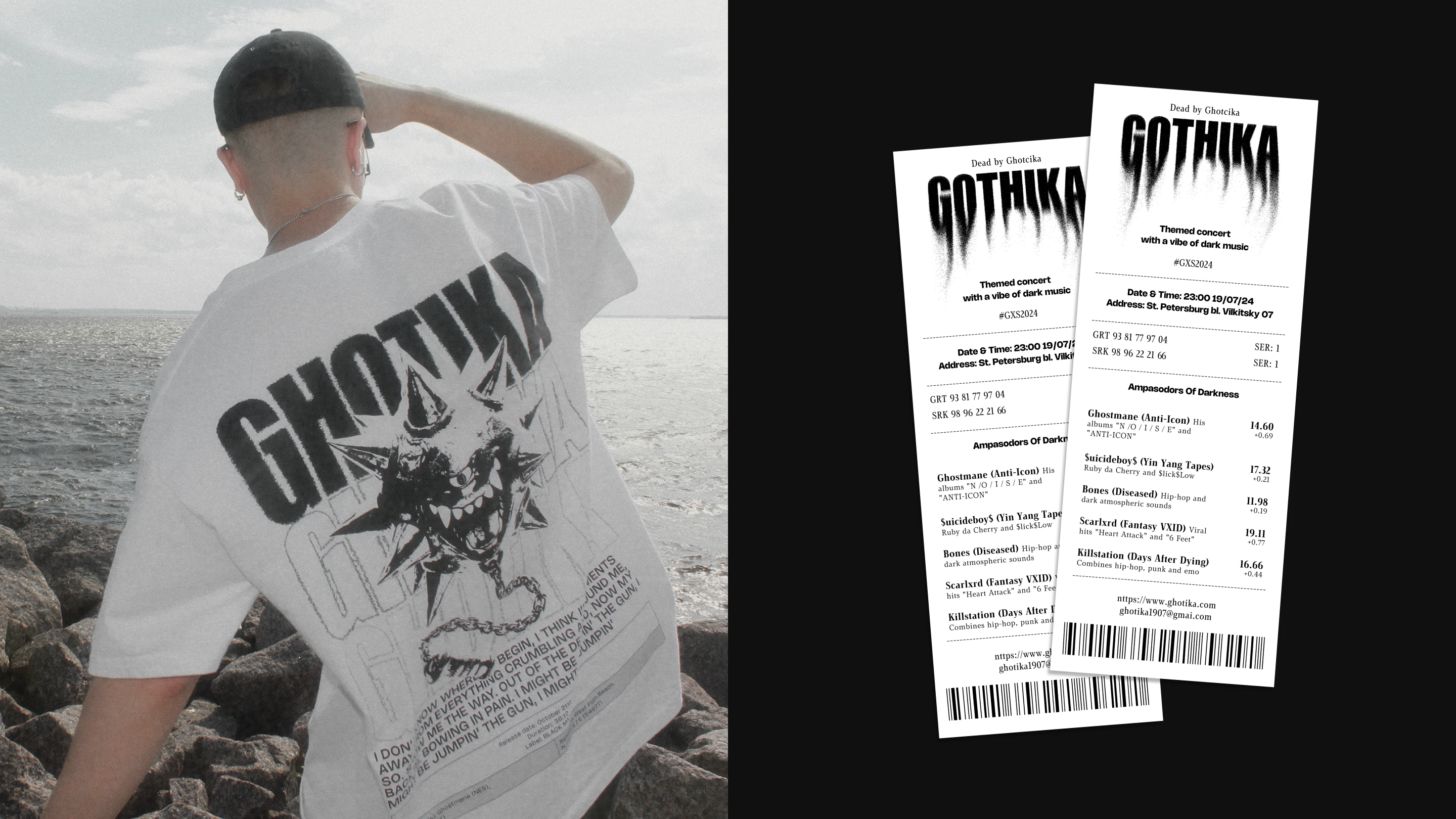 GOTHIKA | Dark Music Festival — Изображение №4 — Брендинг, 3D на Dprofile