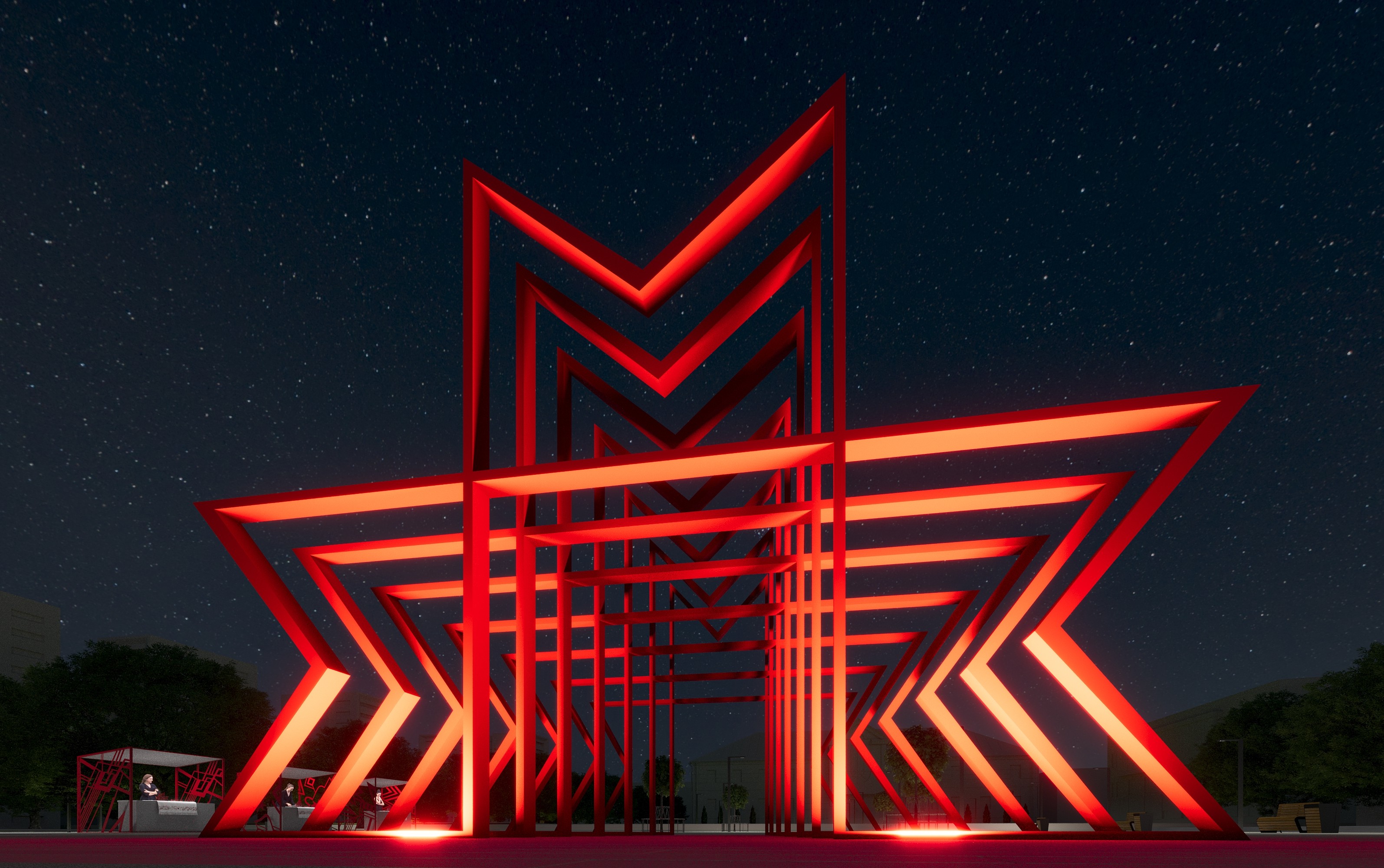 Визуальное оформление фестиваля в городе Ижевске — Изображение №5 — Брендинг, 3D на Dprofile