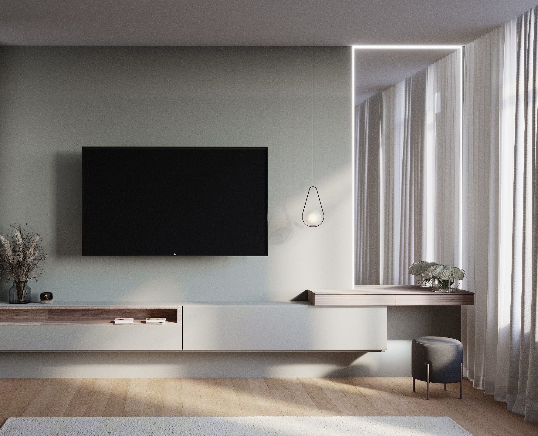 Bedroom interior Design — 3D на Dprofile