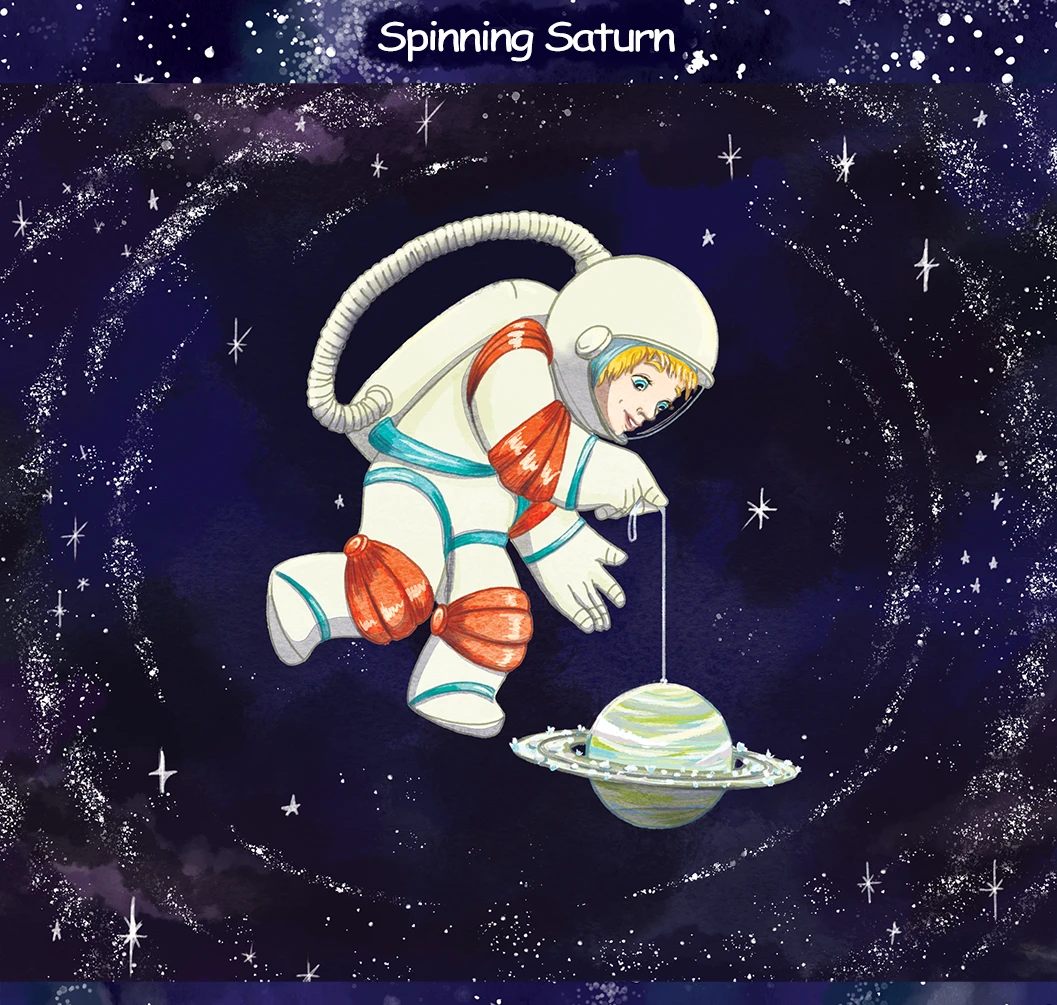 Планеты Солнечной системы для журнала "Читайка" — Изображение №10 — Иллюстрация на Dprofile