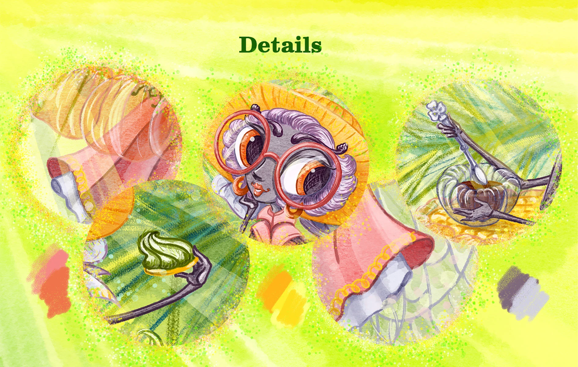 Иллюстрация Муши для издательства "Добрый Великан" — Изображение №3 — Иллюстрация на Dprofile