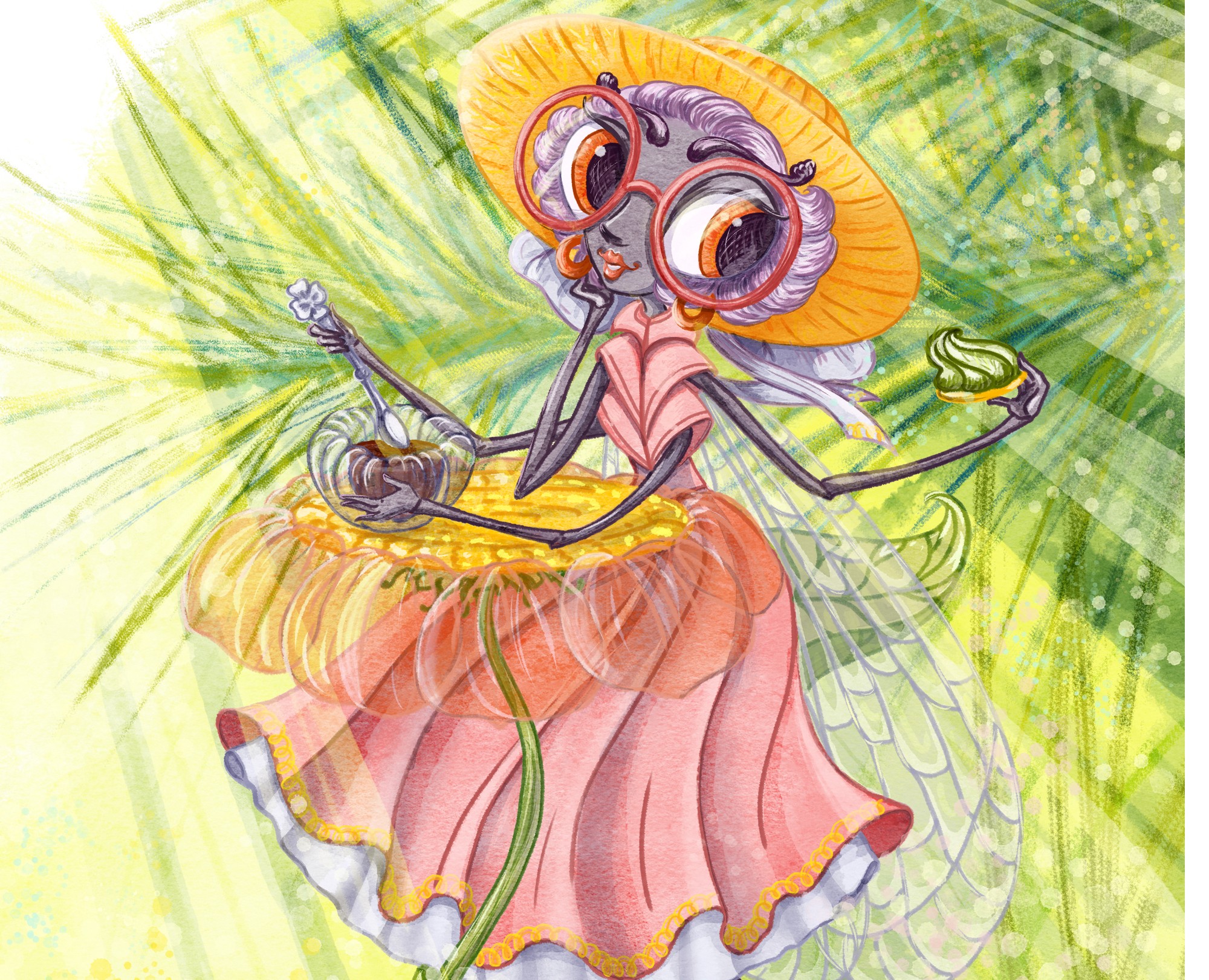 Иллюстрация Муши для издательства "Добрый Великан" на Dprofile