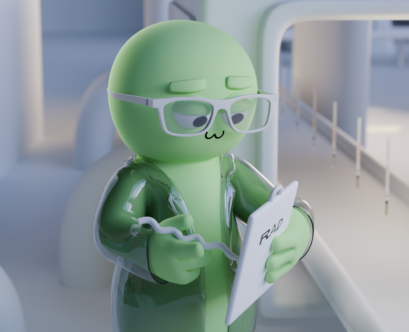 RAD x visual bakery: имиджевое cg видео — 3D, Анимация на Dprofile