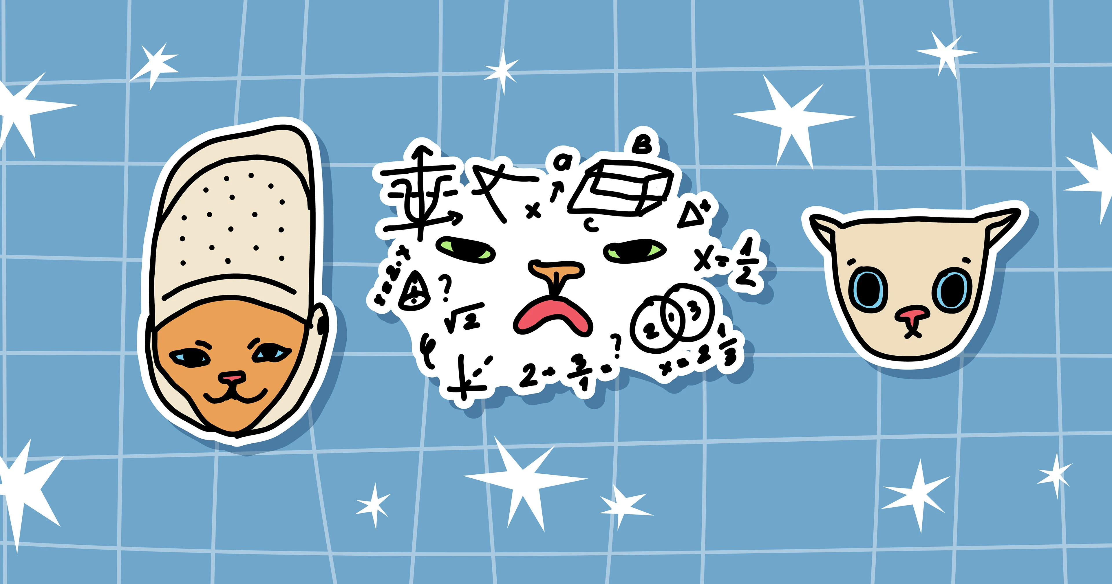 Мемные коты стикеры — Изображение №3 — Брендинг, Иллюстрация на Dprofile