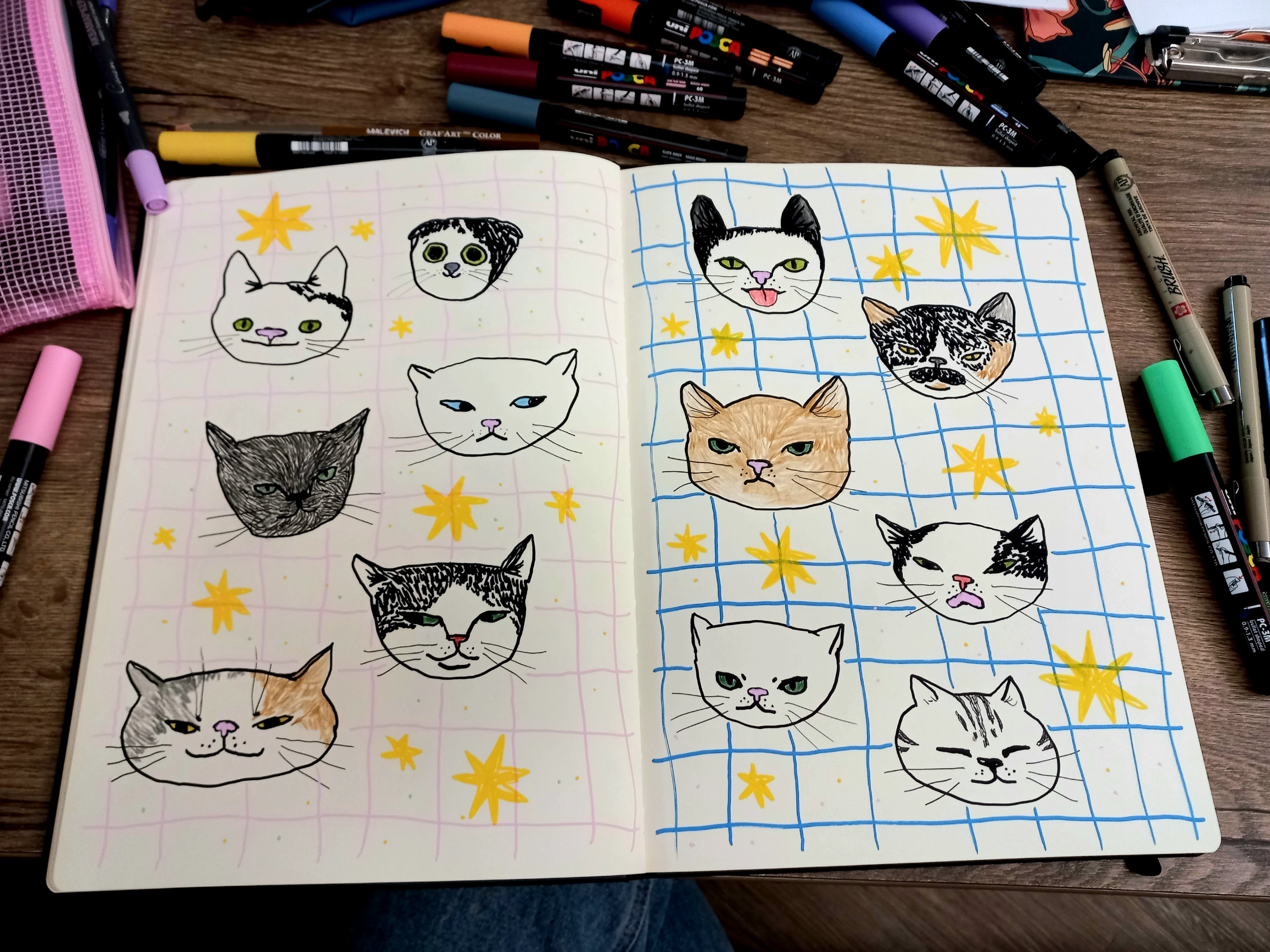 Мемные коты стикеры — Изображение №1 — Брендинг, Иллюстрация на Dprofile