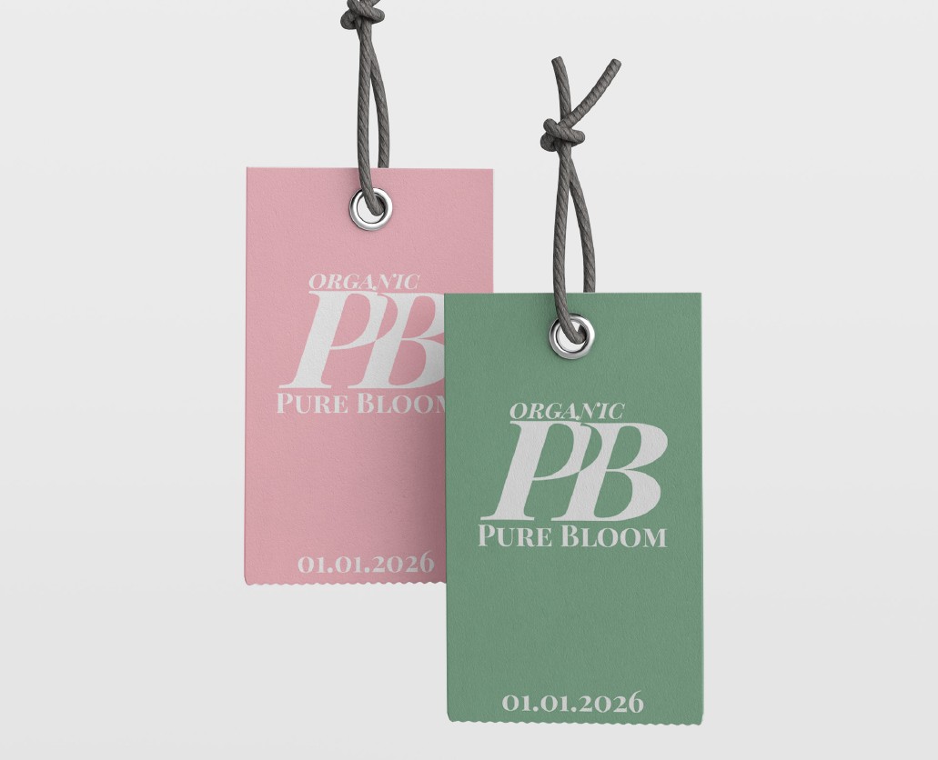 Beauty in Design: Pure Bloom — Брендинг, Графика на Dprofile