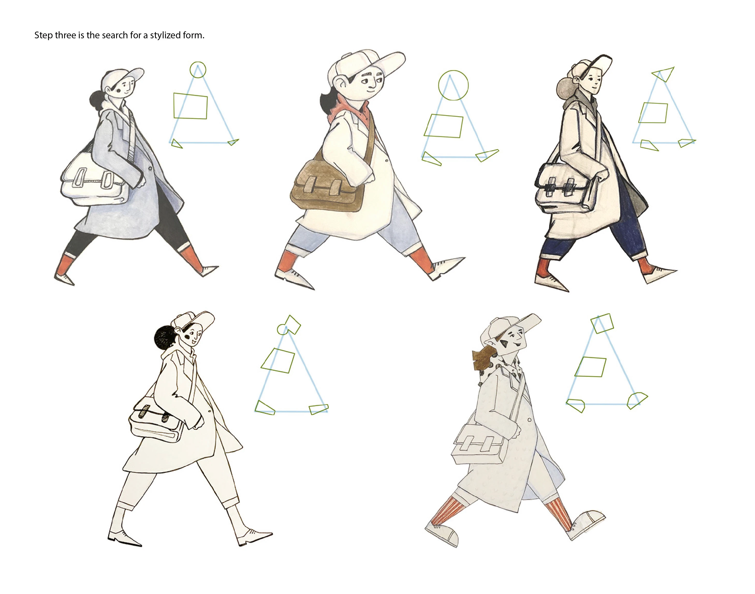 Разработка персонажа — Изображение №3 — Иллюстрация, Графика на Dprofile