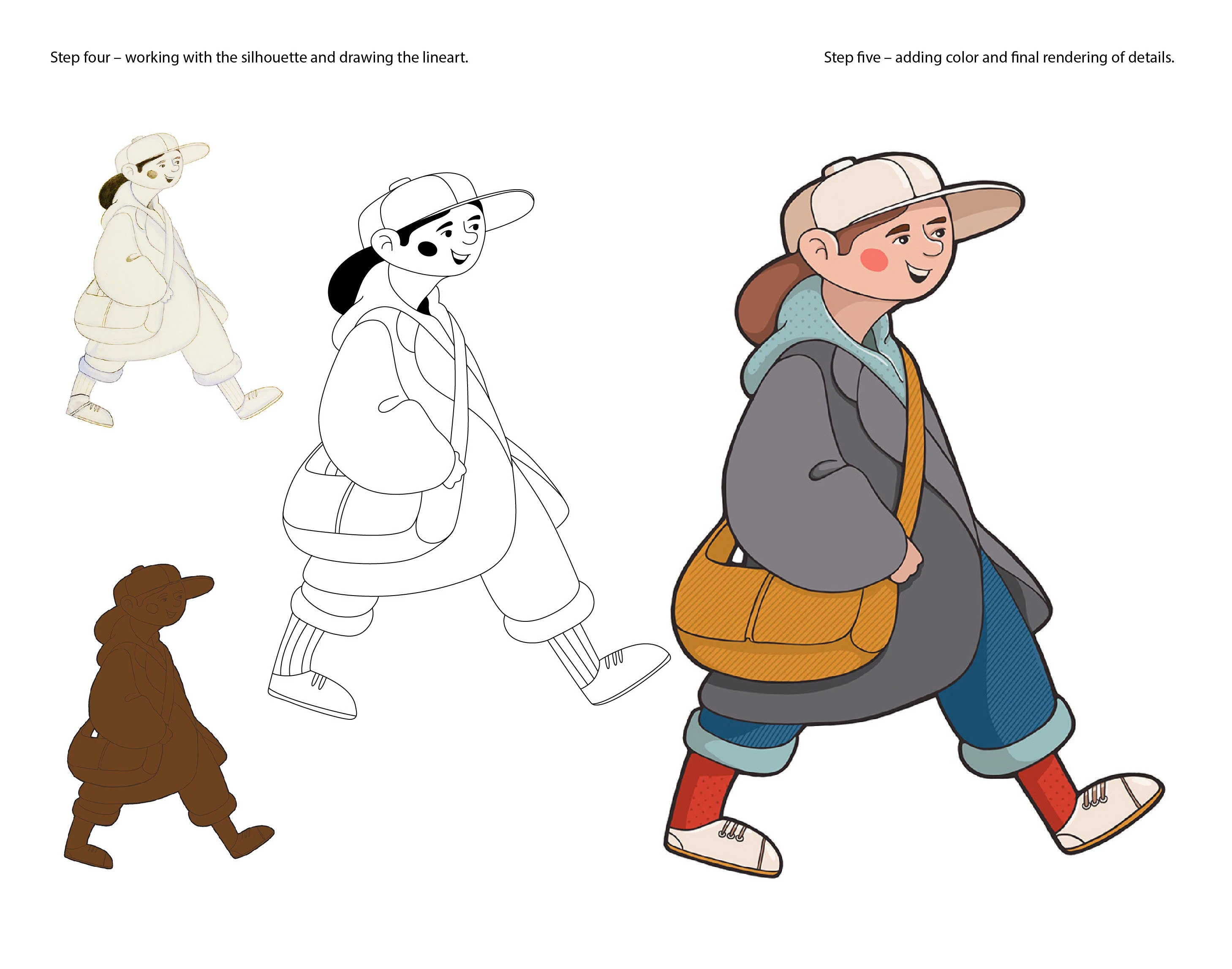 Разработка персонажа — Изображение №5 — Иллюстрация, Графика на Dprofile