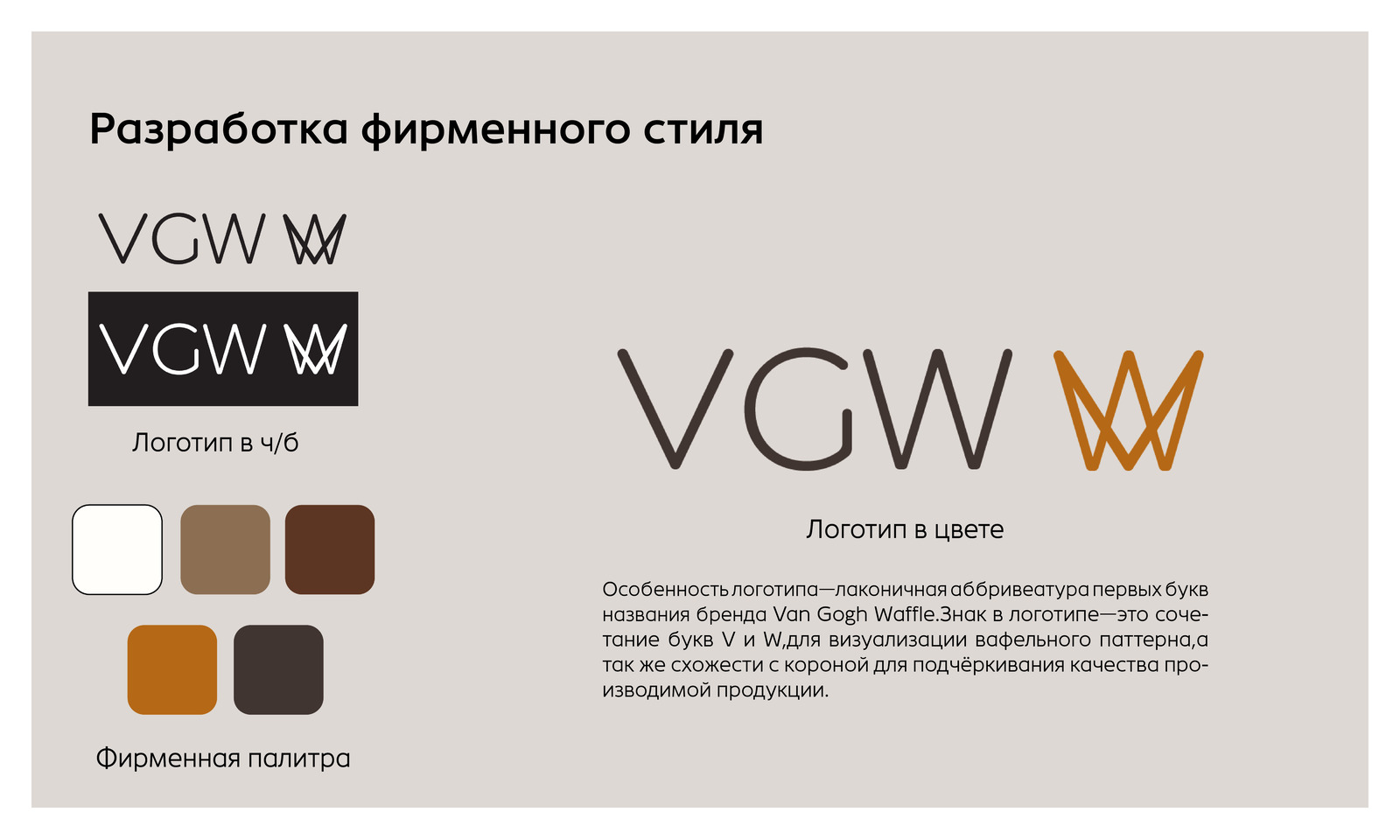 Редизайн бренда Van Gogh Waffles — Изображение №4 — Брендинг, Графика на Dprofile