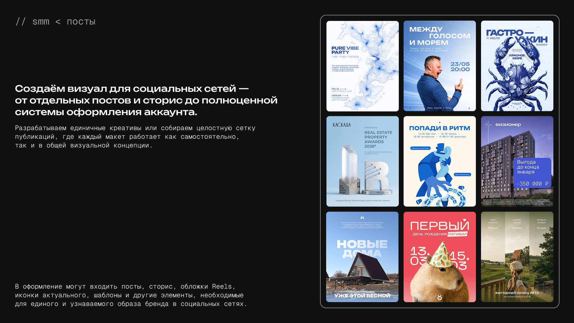 Портфолио 2025–2026 | Графический дизайн и брендинг — Изображение №18 — Брендинг на Dprofile