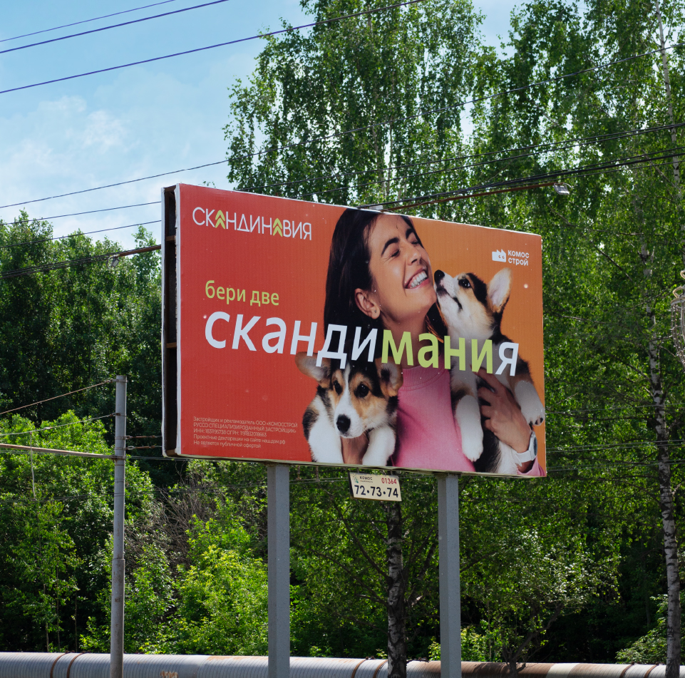 Разработка рекламной кампании ЖК «Скандинавия» — Изображение №12 — Брендинг, Маркетинг на Dprofile