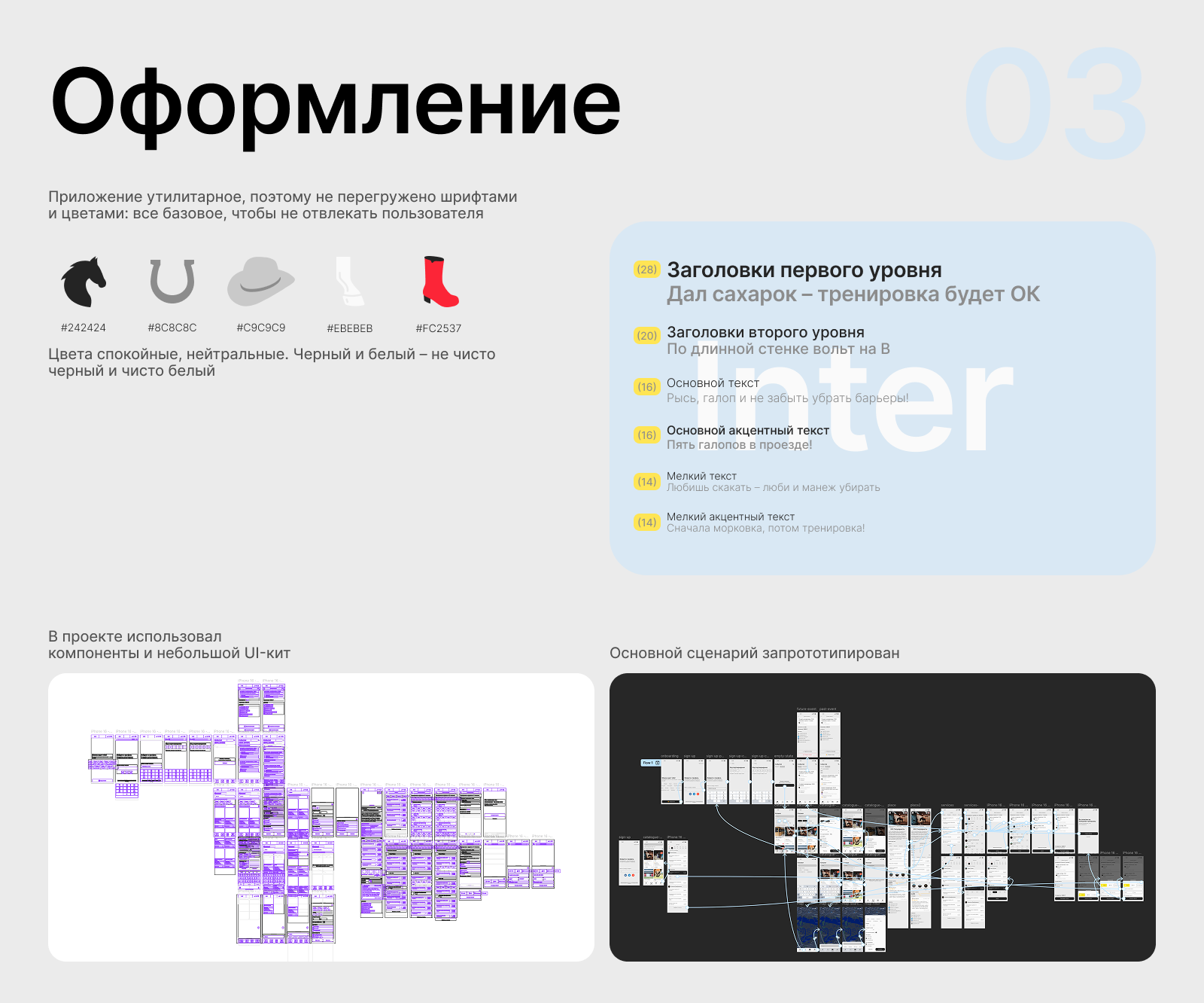 Сервис для записи на конные тренировки — Изображение №9 — Интерфейсы на Dprofile