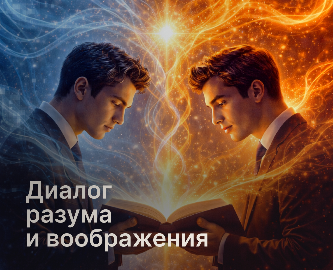 Диалог разума и воображения — Концепт постера на Dprofile