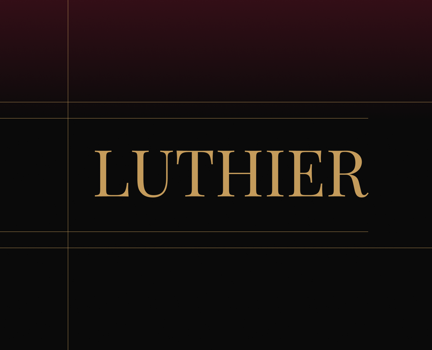 LUTHIER — Визуальная концепция бренда кастомной парфюмерии на Dprofile