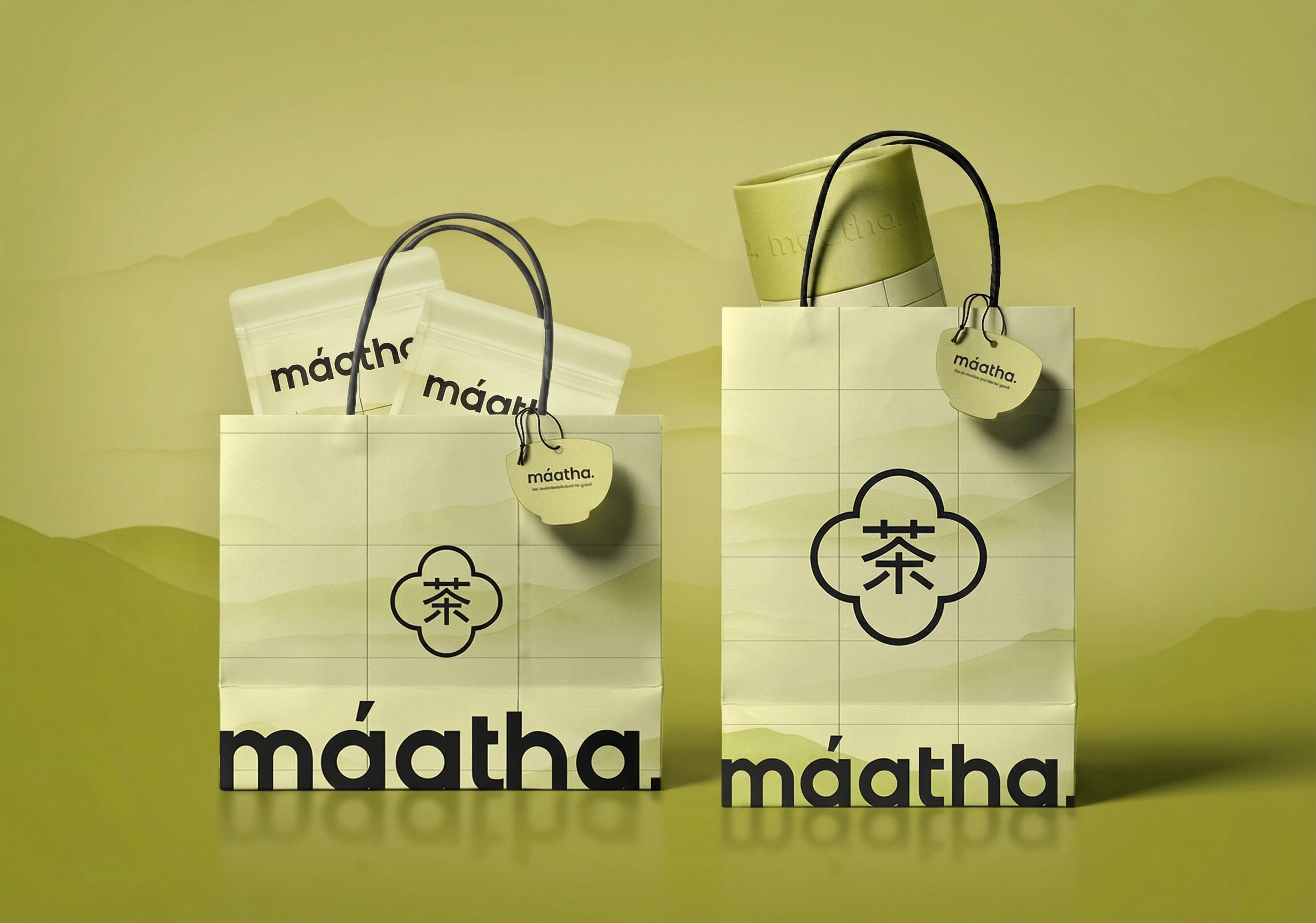 Фирменный стиль | сайт | матча "Maatha" — Изображение №7 — Брендинг на Dprofile