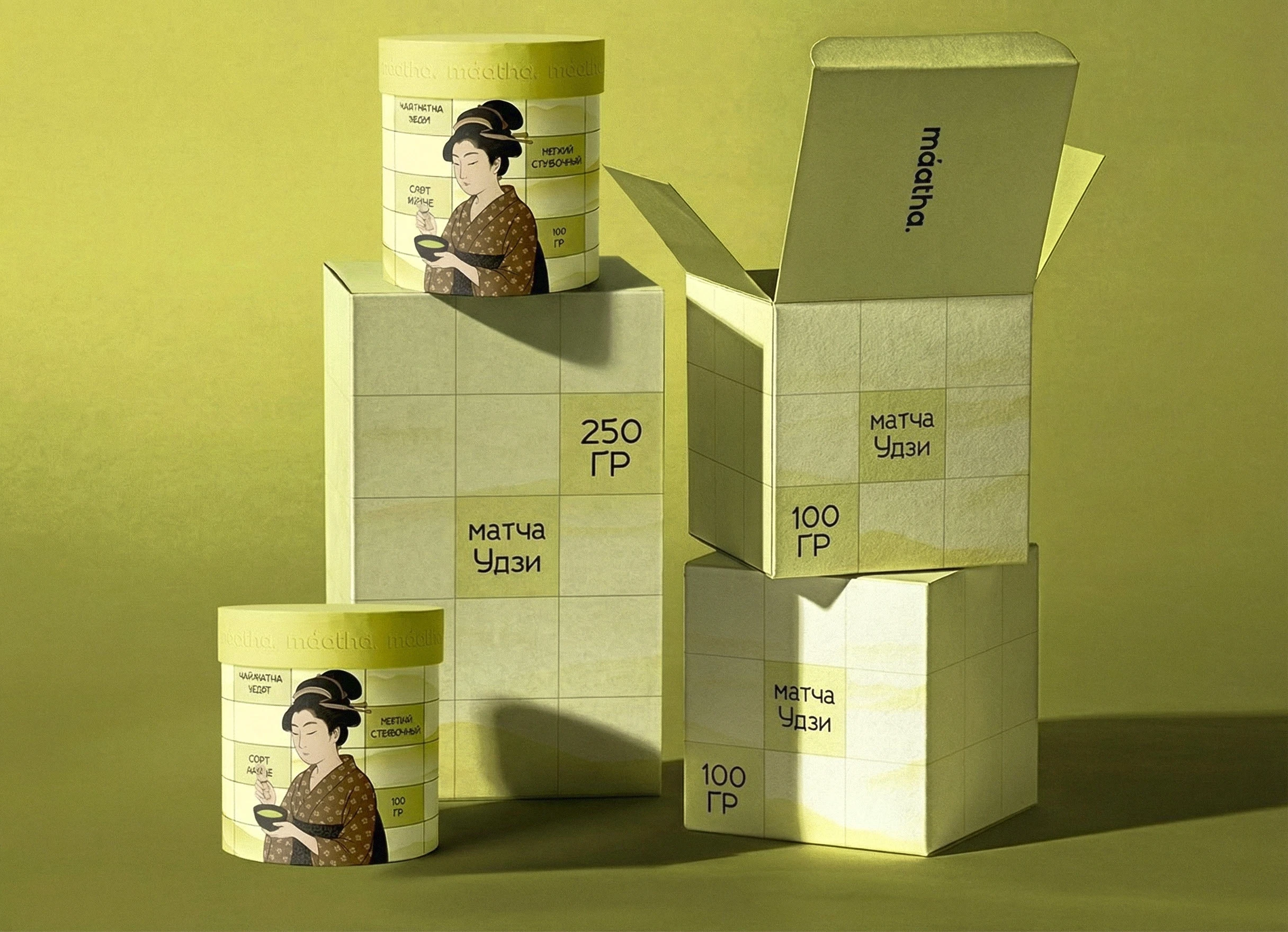 Фирменный стиль | сайт | матча "Maatha" — Изображение №9 — Брендинг на Dprofile