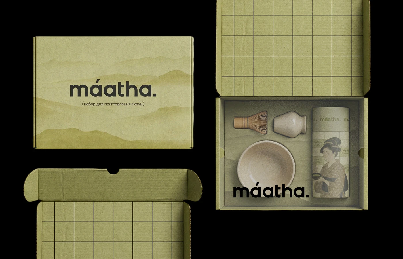 Фирменный стиль | сайт | матча "Maatha" — Изображение №10 — Брендинг на Dprofile