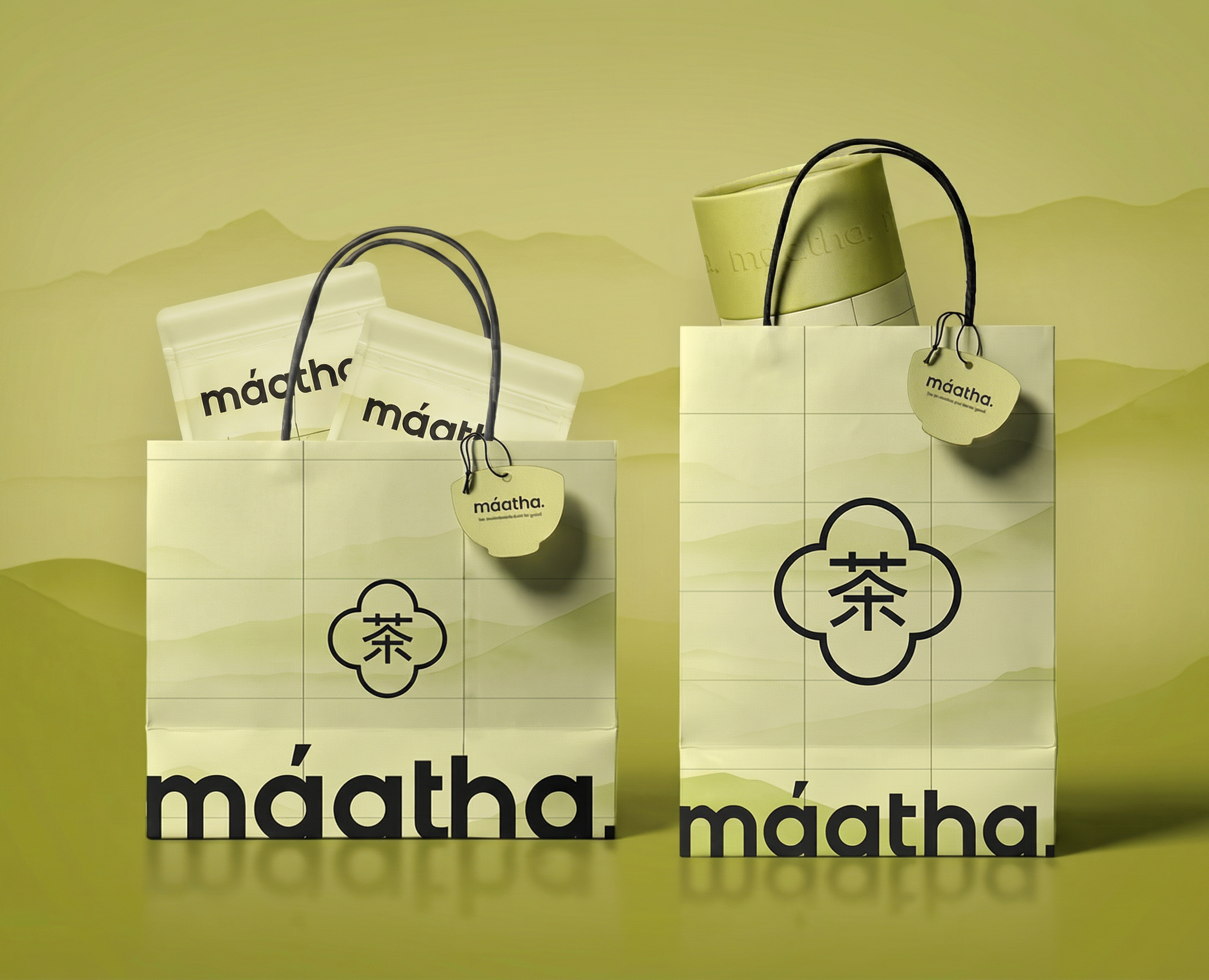 Фирменный стиль | сайт | матча "Maatha" — Брендинг на Dprofile