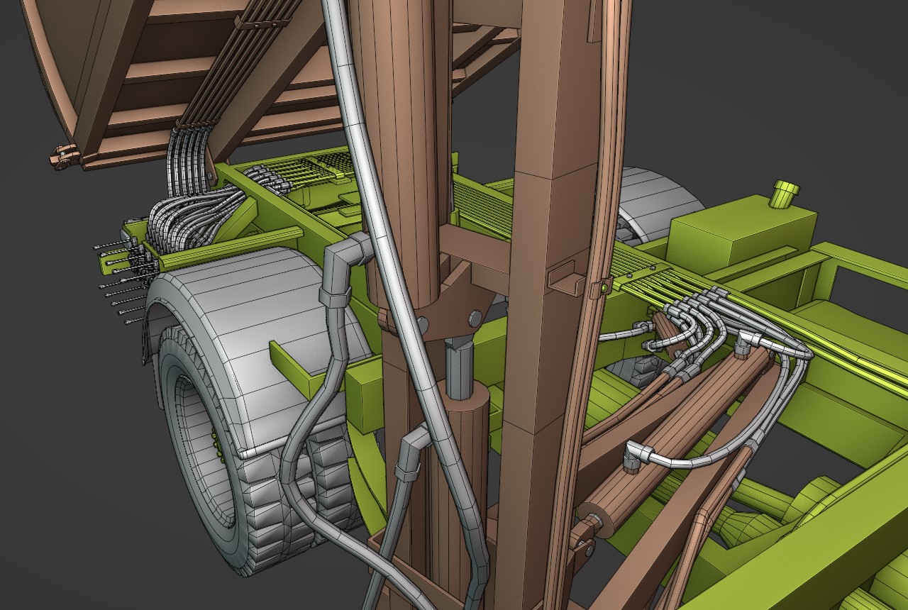 VR-симулятор управления спецтехникой — Изображение №8 — Интерфейсы, Анимация на Dprofile