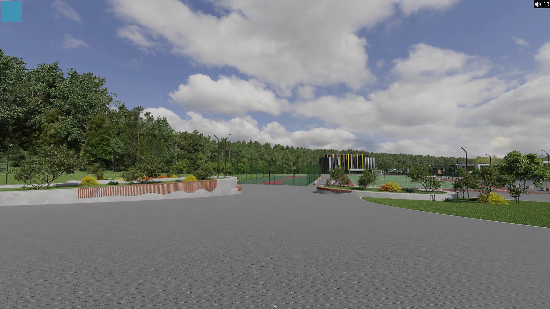 360° Виртуальный тур по коттеджному посёлку ПРИЗВАНИЕ — Изображение №17 — Интерфейсы, 3D на Dprofile