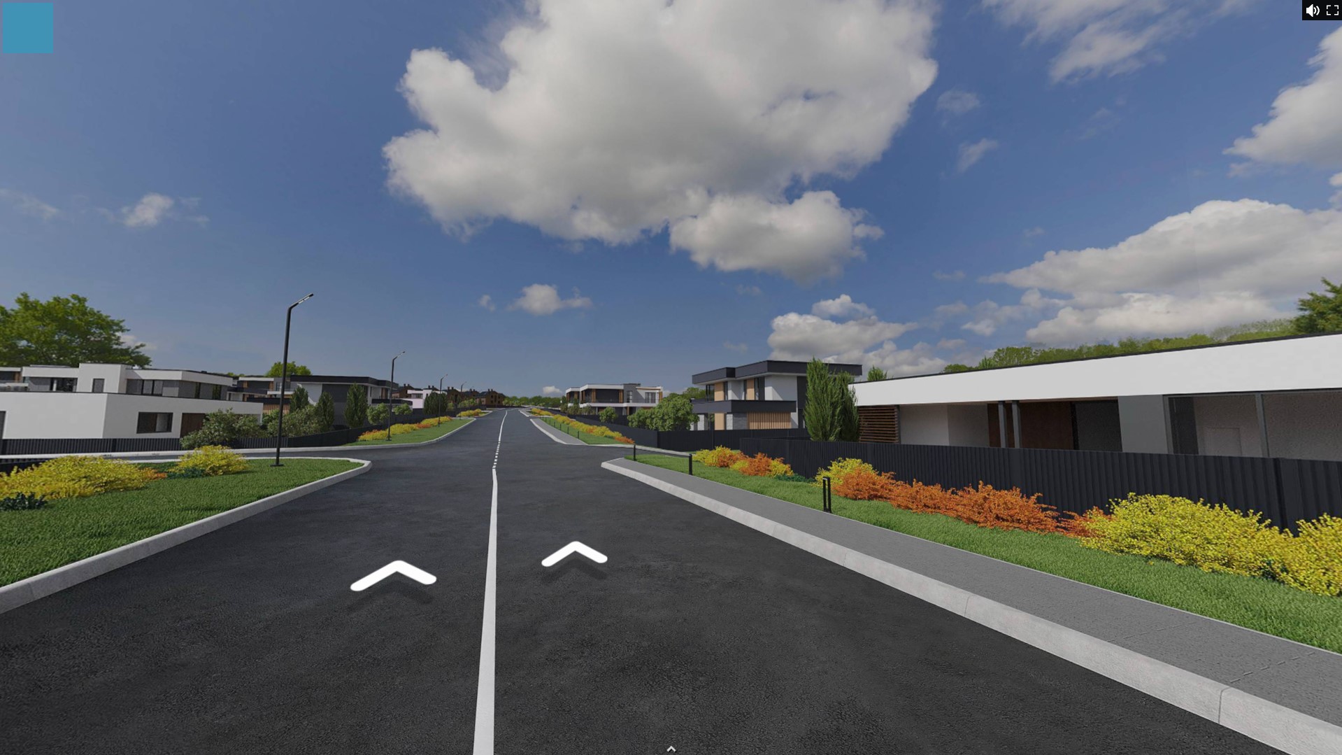 360° Виртуальный тур по коттеджному посёлку ПРИЗВАНИЕ — Изображение №11 — Интерфейсы, 3D на Dprofile