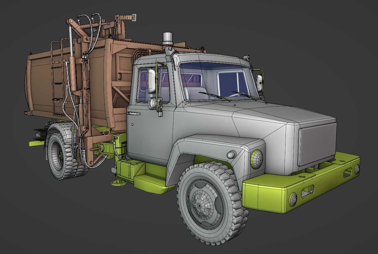 VR-симулятор управления спецтехникой — Изображение №10 — Интерфейсы, Анимация на Dprofile