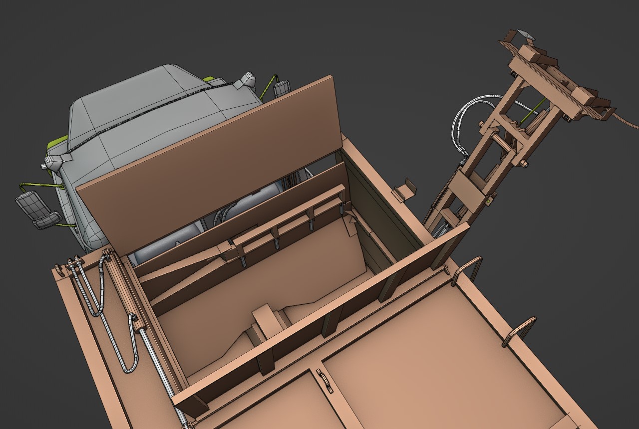 VR-симулятор управления спецтехникой — Изображение №9 — Интерфейсы, Анимация на Dprofile