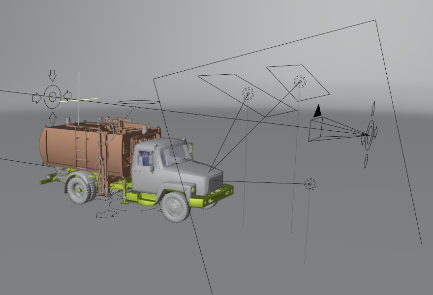 VR-симулятор управления спецтехникой — Изображение №20 — Интерфейсы, Анимация на Dprofile