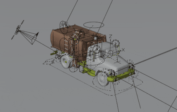 VR-симулятор управления спецтехникой — Изображение №18 — Интерфейсы, Анимация на Dprofile