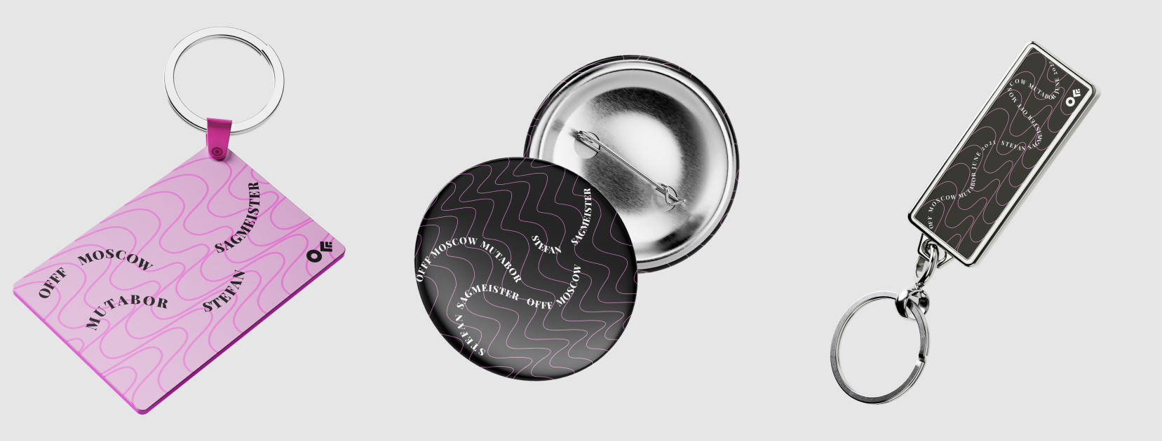 Фирменный стиль фестиваля дизайна OOOF Moscow — Изображение №17 — Брендинг, Графика на Dprofile