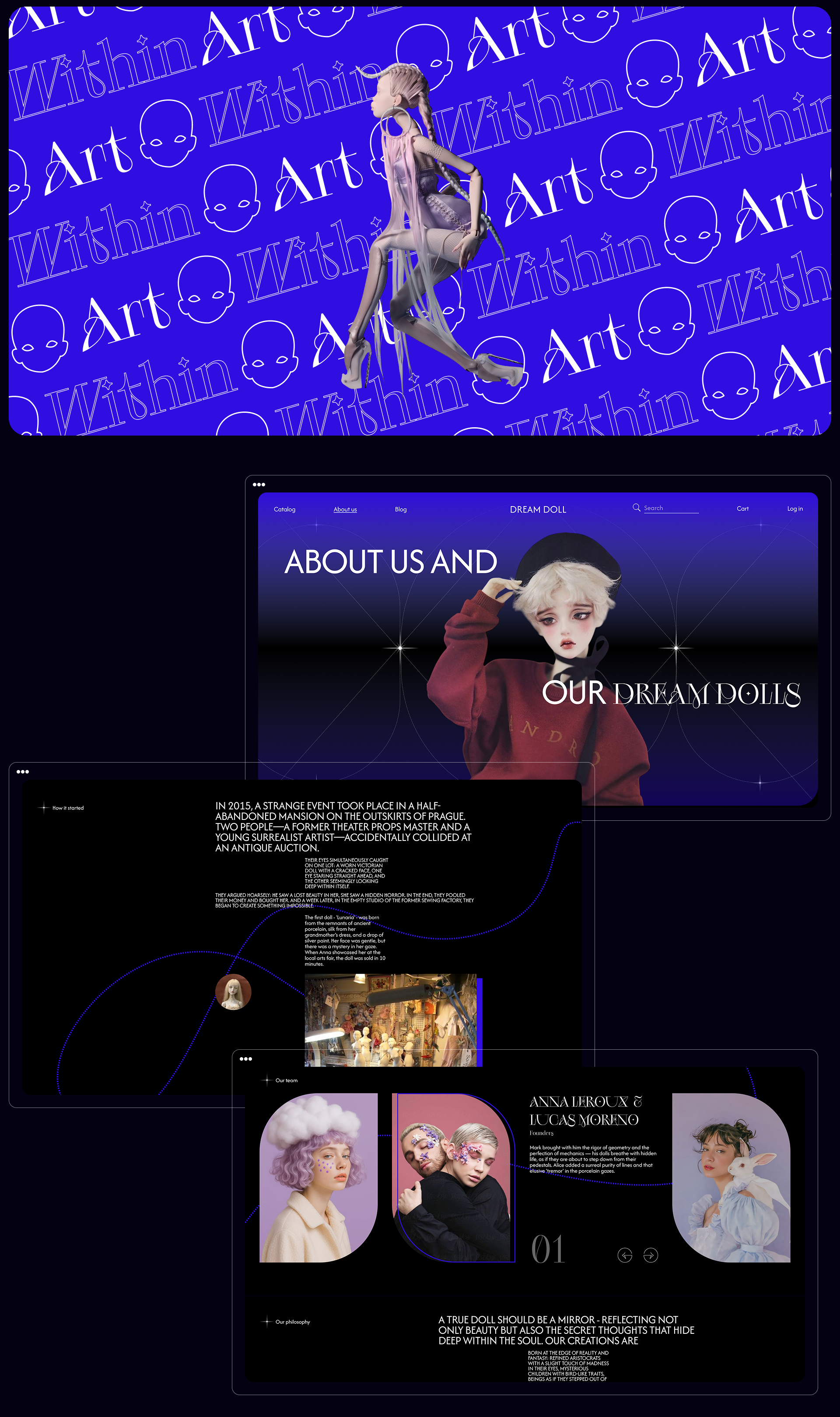 Dream doll | Online store | Website | E-commerce — Изображение №8 — Интерфейсы на Dprofile