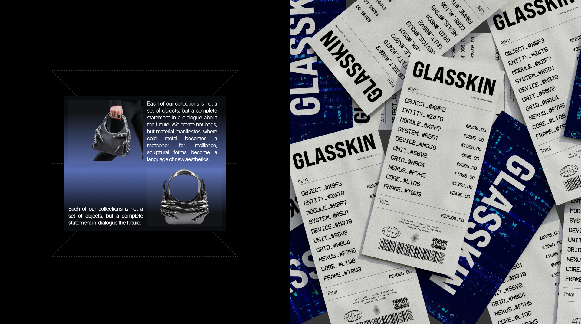 Glasskin  //Интернет-бутик сумок// — Изображение №7 — Интерфейсы, Брендинг на Dprofile
