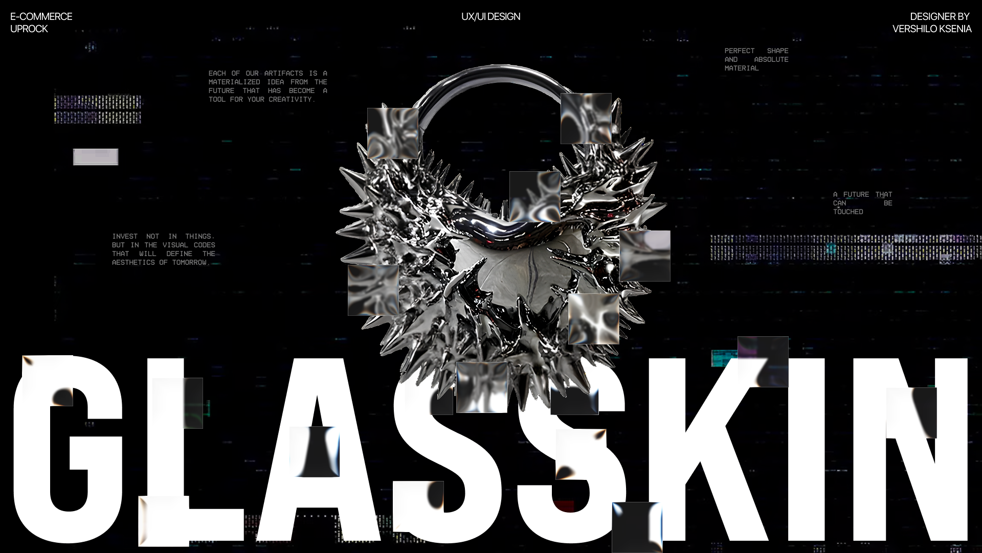 Glasskin  //Интернет-бутик сумок// — Изображение №1 — Интерфейсы, Брендинг на Dprofile
