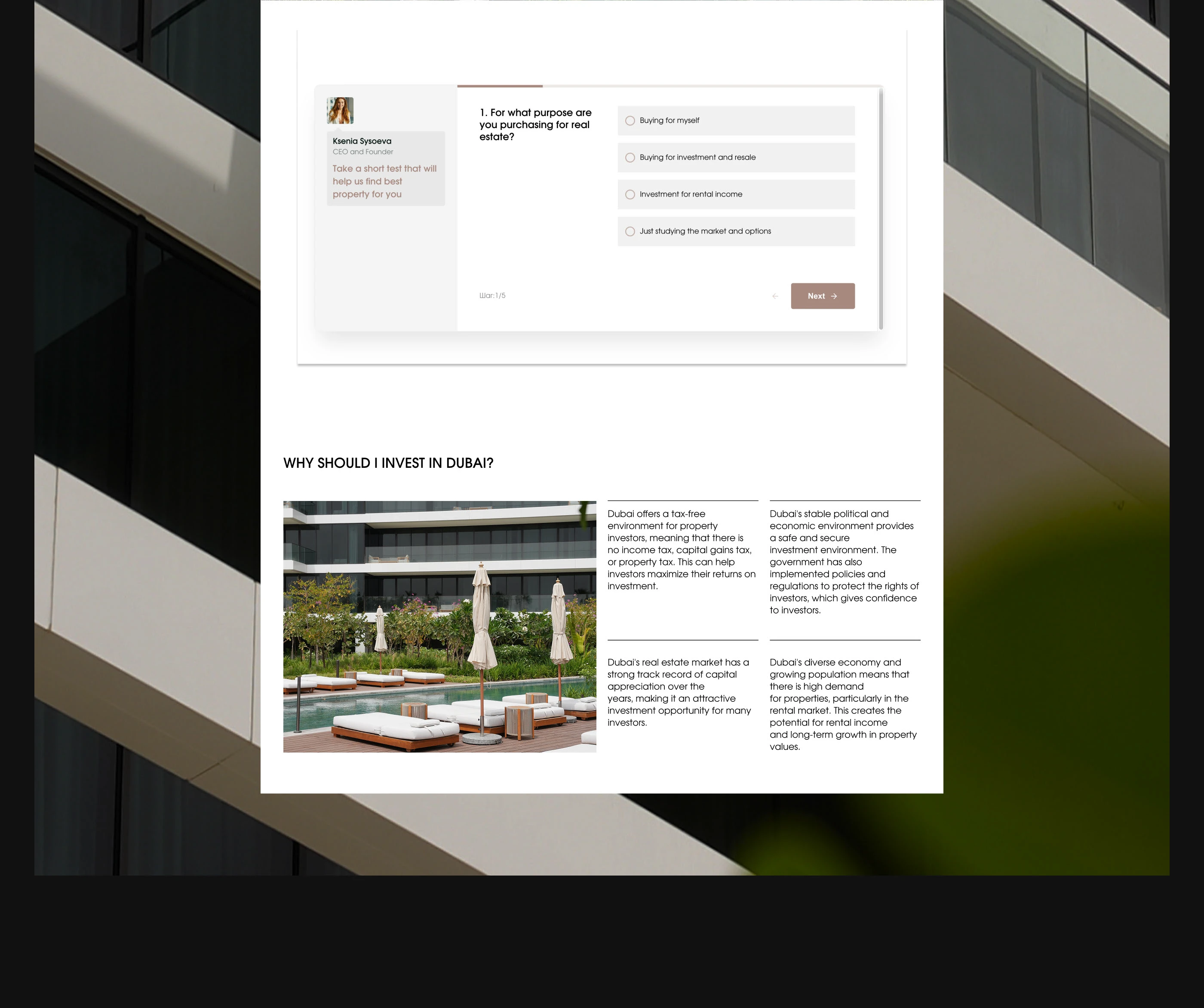 Сайт для агентства недвижимости — Изображение №6 — Интерфейсы, Брендинг на Dprofile