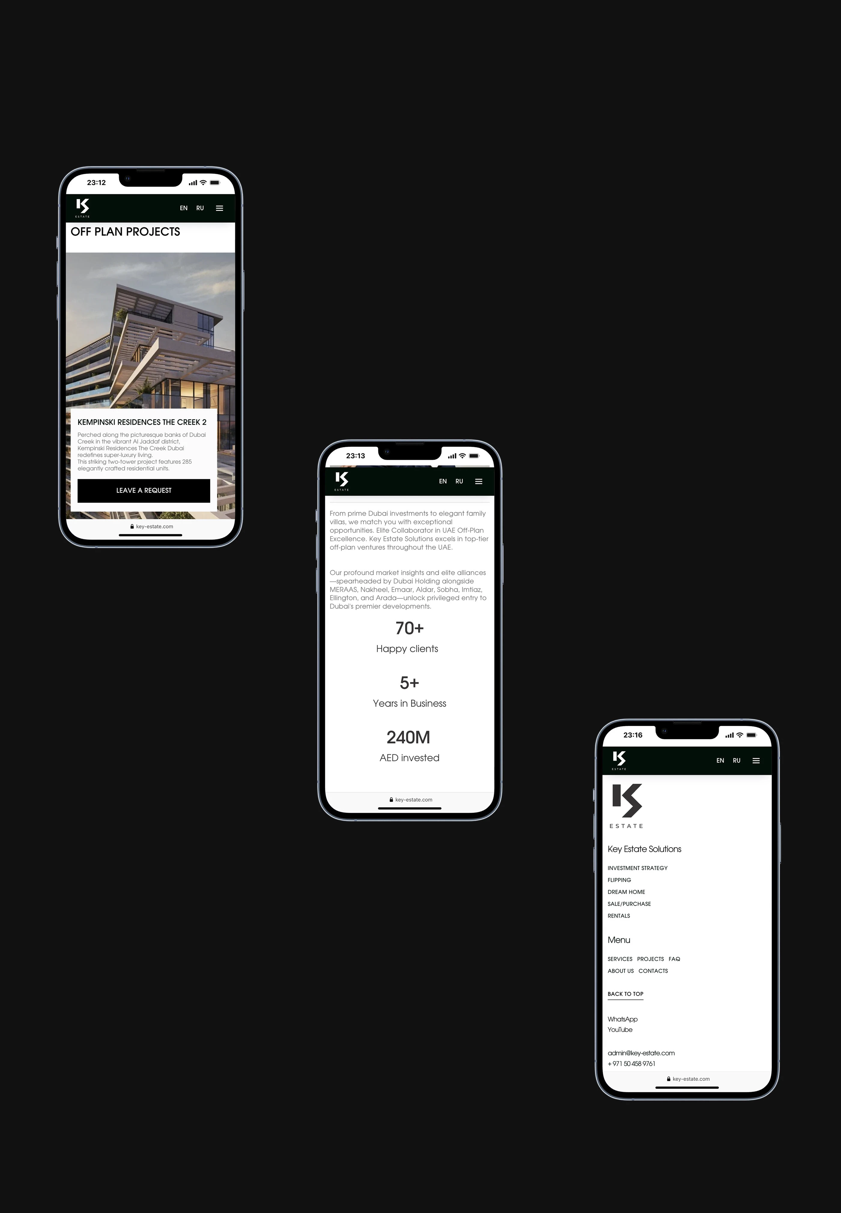Сайт для агентства недвижимости — Изображение №11 — Интерфейсы, Брендинг на Dprofile